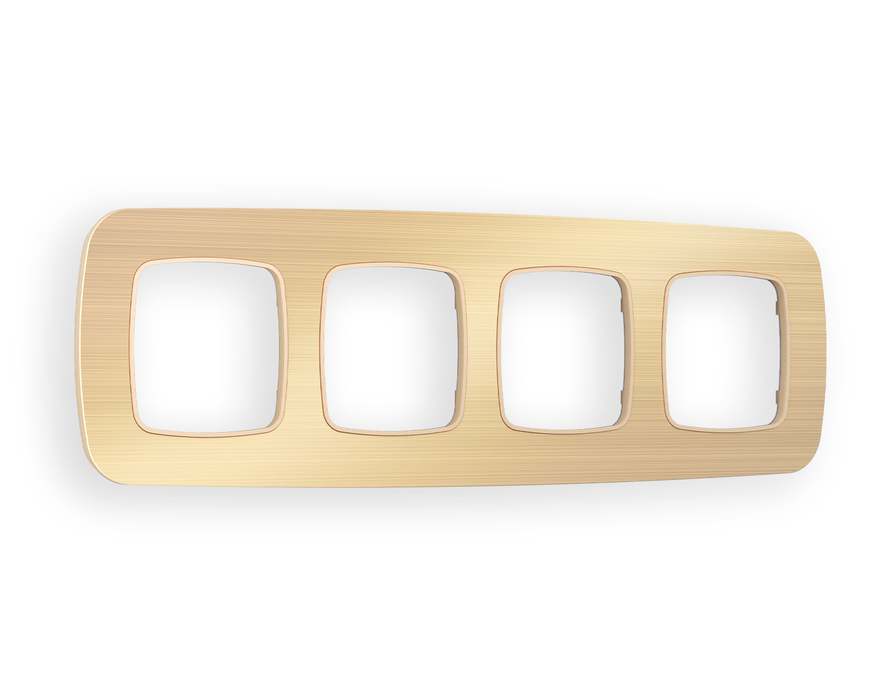 OF580304 Рамка OMEGA Radian (Шампань Металл шлифованный) 4-ая