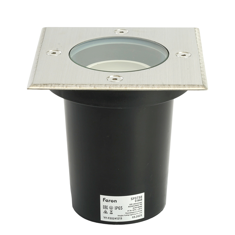 Светодиодный светильник тротуарный (грунтовый) Feron SP3738 7W 4000K 230V IP65