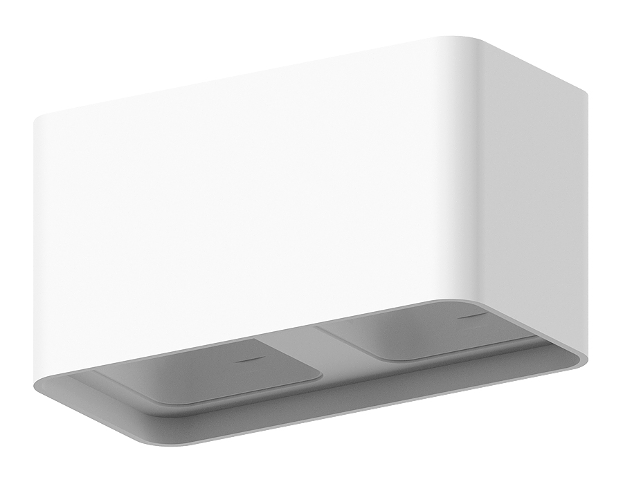 Корпус светильника накладной Ambrella C7850 SWH белый песок 190*95*H100mm MR16 GU5.3 для насадок 70*70mm