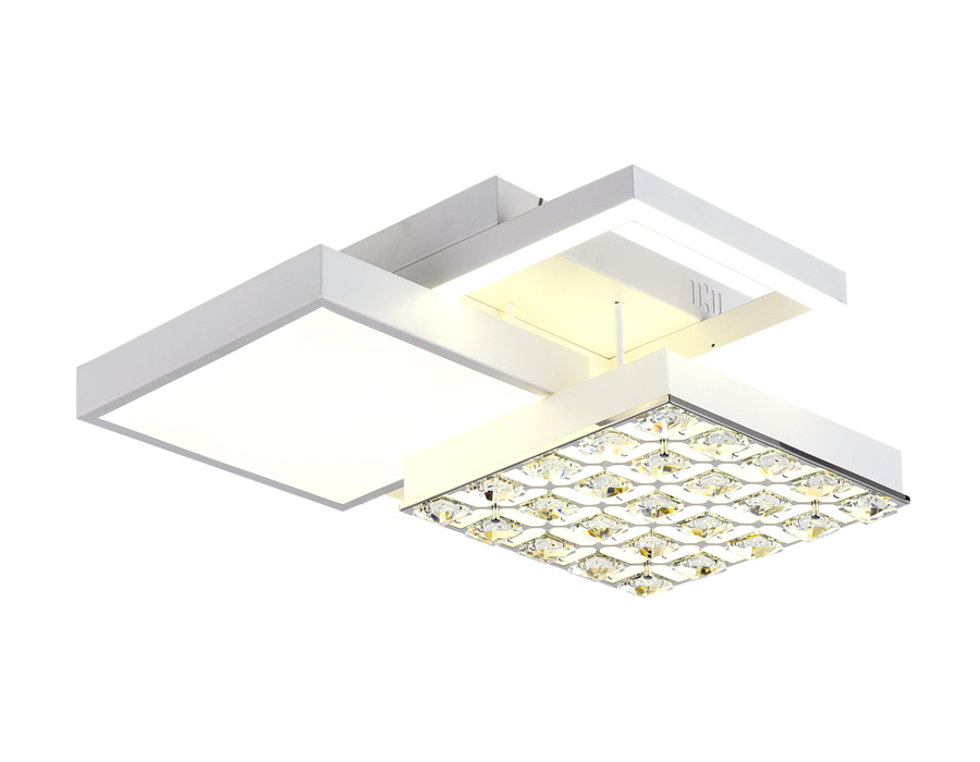 Потолочный управляемый светильник Ambrella ICE FA147 WH 96W белый