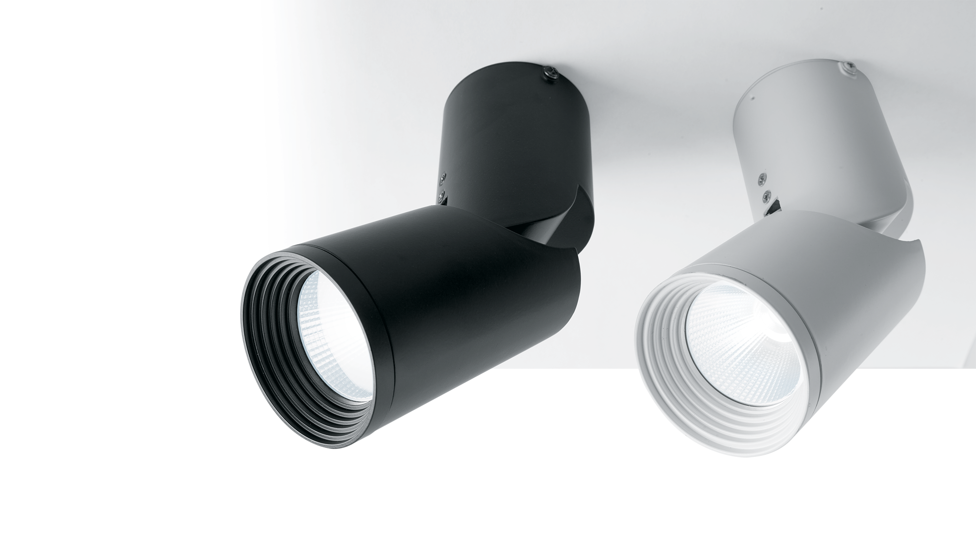 Светодиодный светильник Feron AL517 накладной 10W 4000K черный наклонный