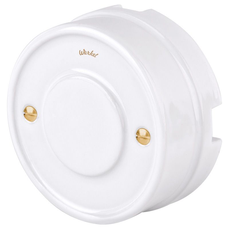 Винты для распределительной коробки/TV  розетки Werkel 2 шт. (золото) Ретро WL18-22-01