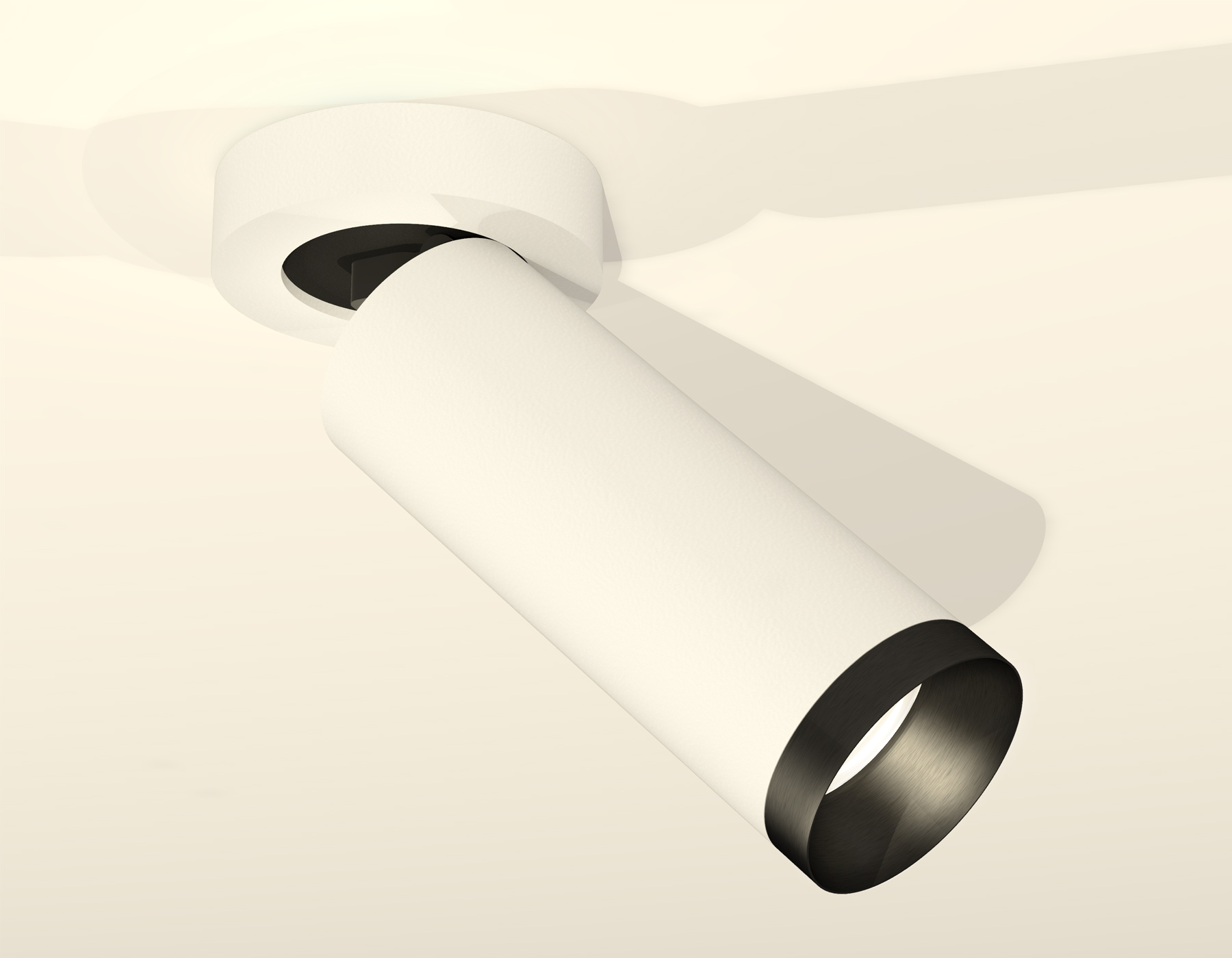 Накладной поворотный светильник XM6342201 SWH/PBK белый песок/черный полированный MR16 GU5.3 (A2228, C6342, N6131)