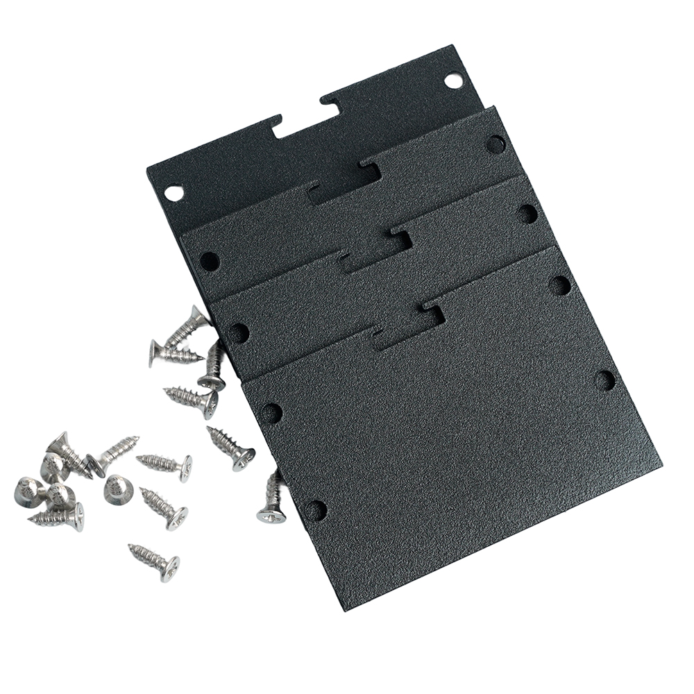 Заглушка без отверстия для профиля CAB257,  LD350 (комплект 4шт)