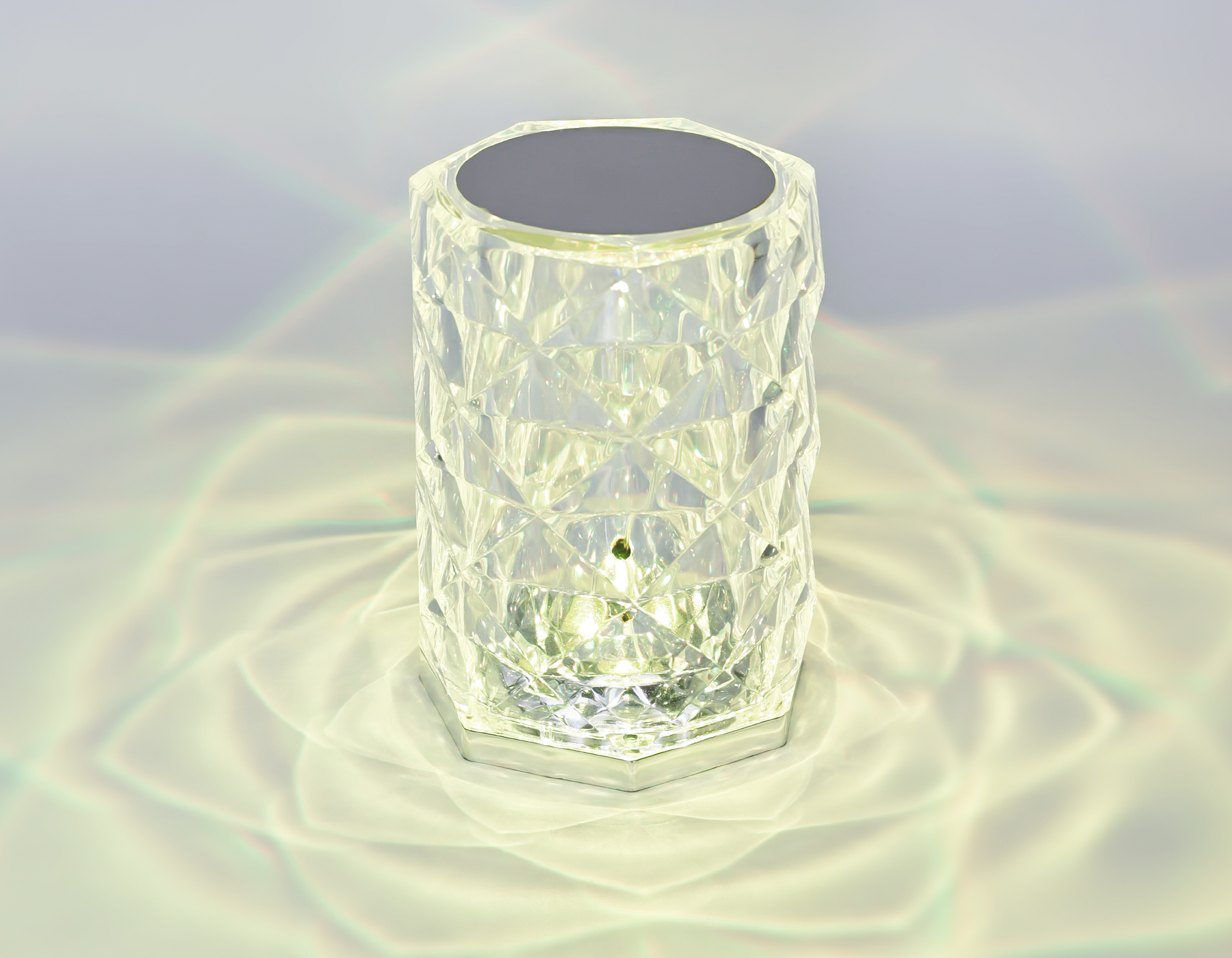 Настольный светильники Ambrella DE8013 CL прозрачный LED RGB 3W