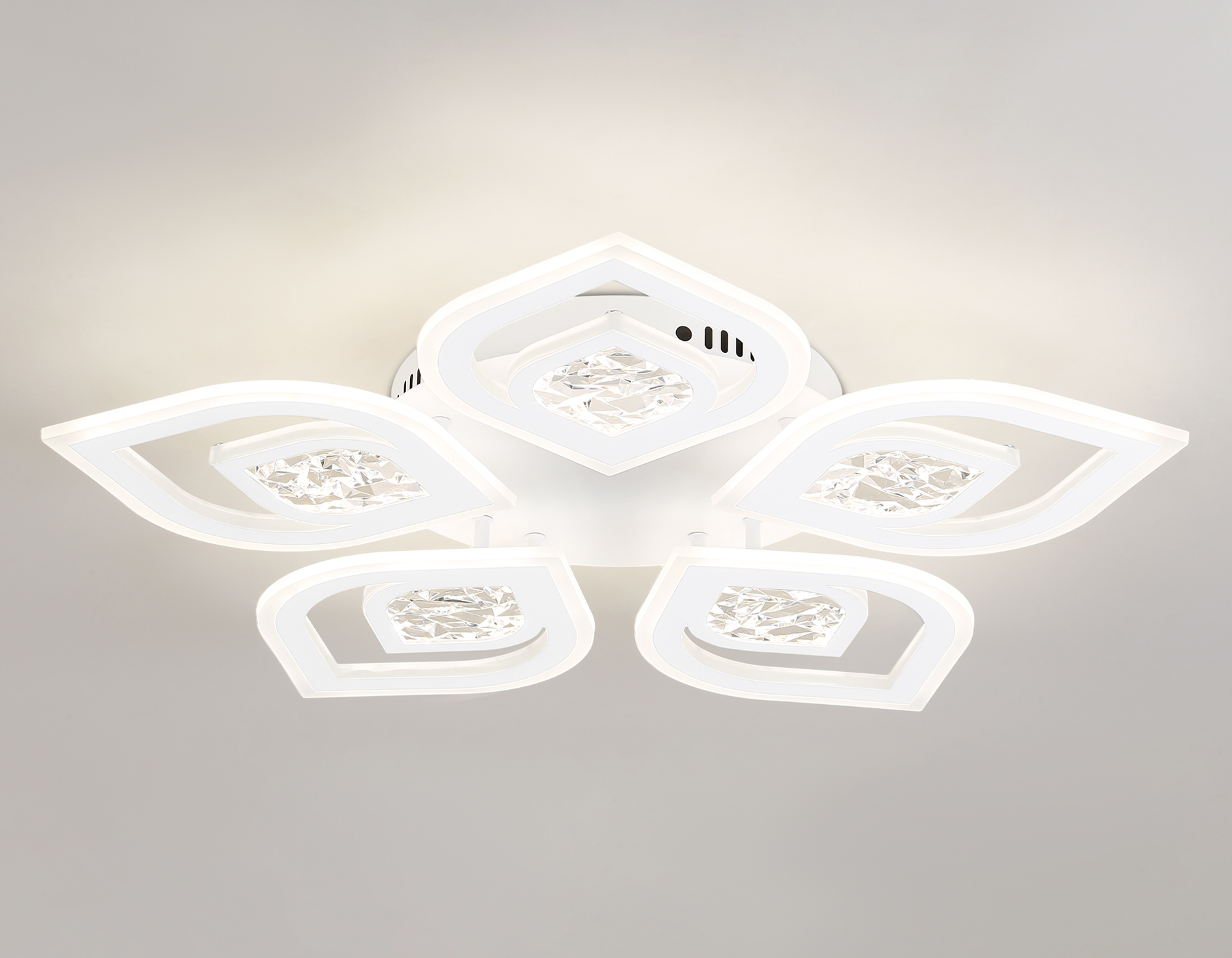 Потолочный LED светильник FA4292/5 WH белый 120W 3000K+6400K/4200K/6400K+3000K D680*80 (ПДУ ИК)