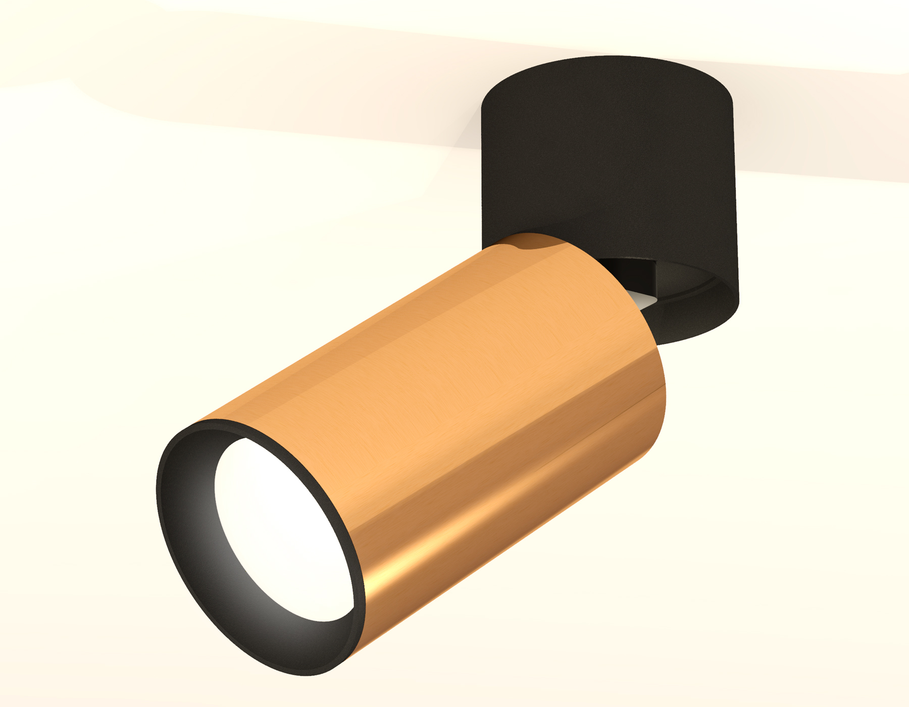 Накладной поворотный светильник XM6327040 PYG/BK/SBK золото желтое полированное/черный/черный песок (A2221, C6327, N6102)