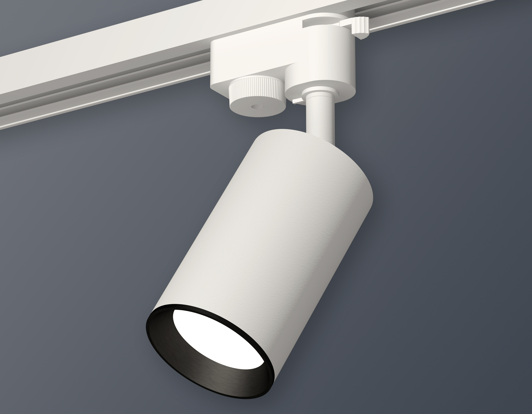 Комплект трекового светильника Ambrella XT6322003 SWH/PBK белый песок/черный полированный MR16 GU5.3 (A2520, C6322, N6103)