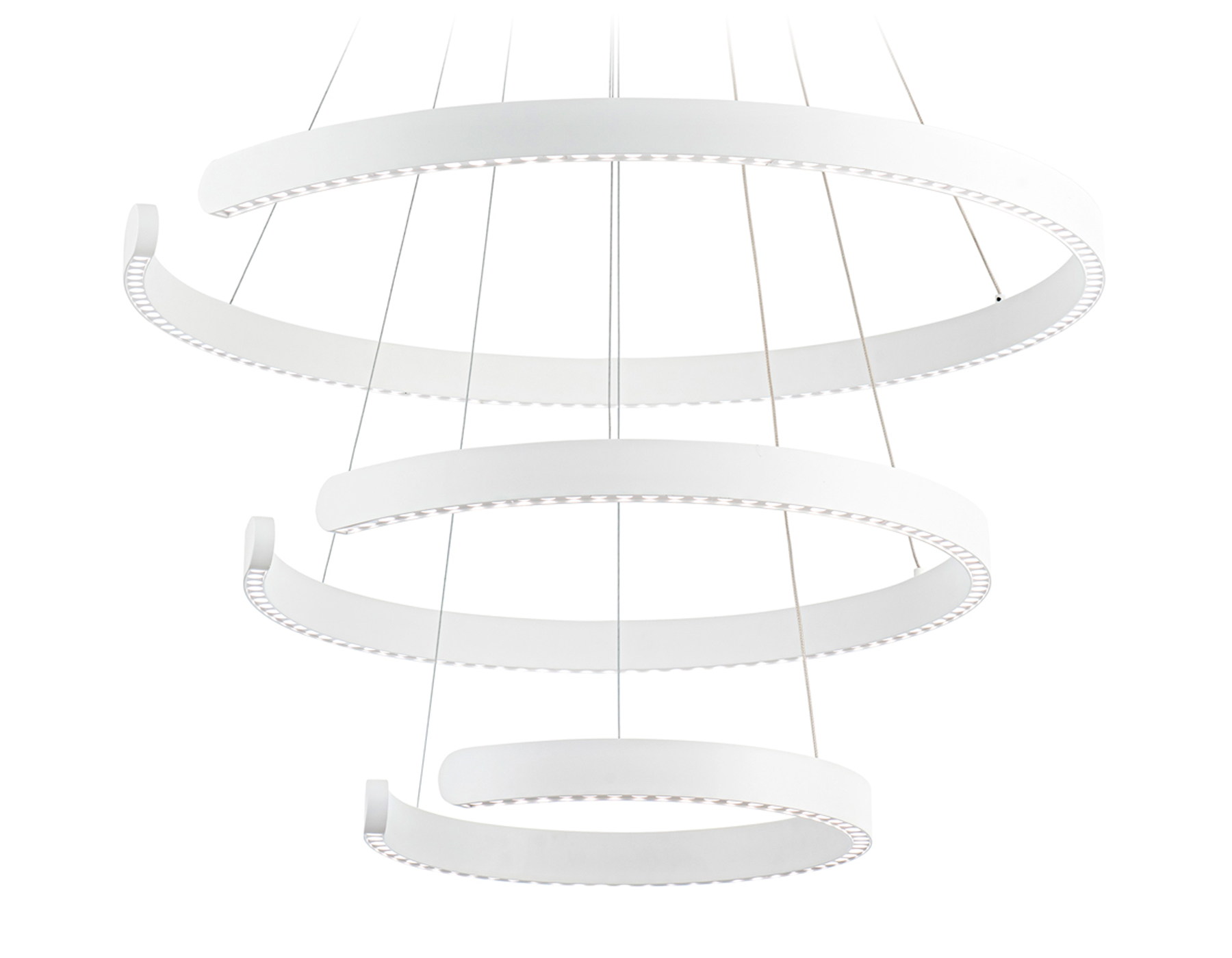 Подвесной LED светильник FL5887/3 WH белый 90W 3000K/4200K/6400K D800/600/400*1200 (без ПДУ) Подвесной LED светильник FL5887/3 WH белый 90W 3000K/4200K/6400K D800/600/400*1200 (без ПДУ)