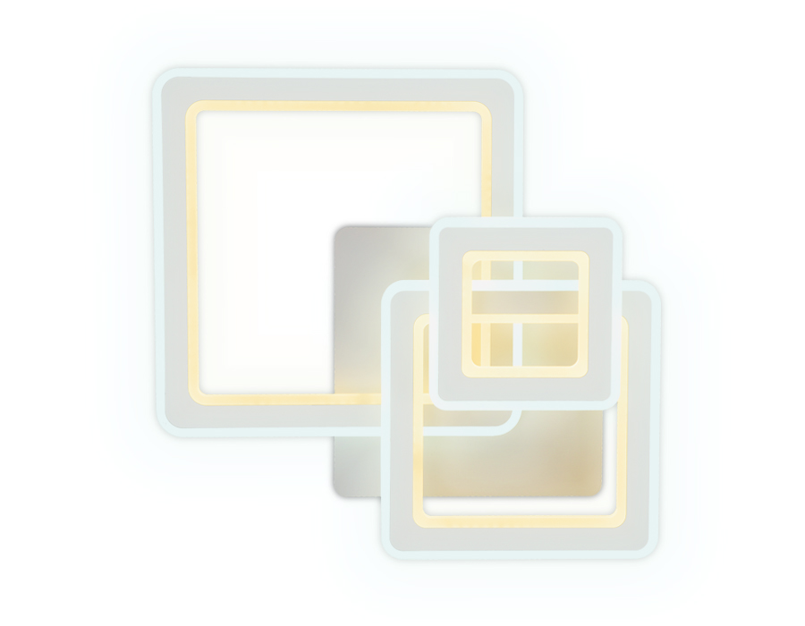 Потолочный управляемый светильник Ambrella Original FA862 WH 79W белый