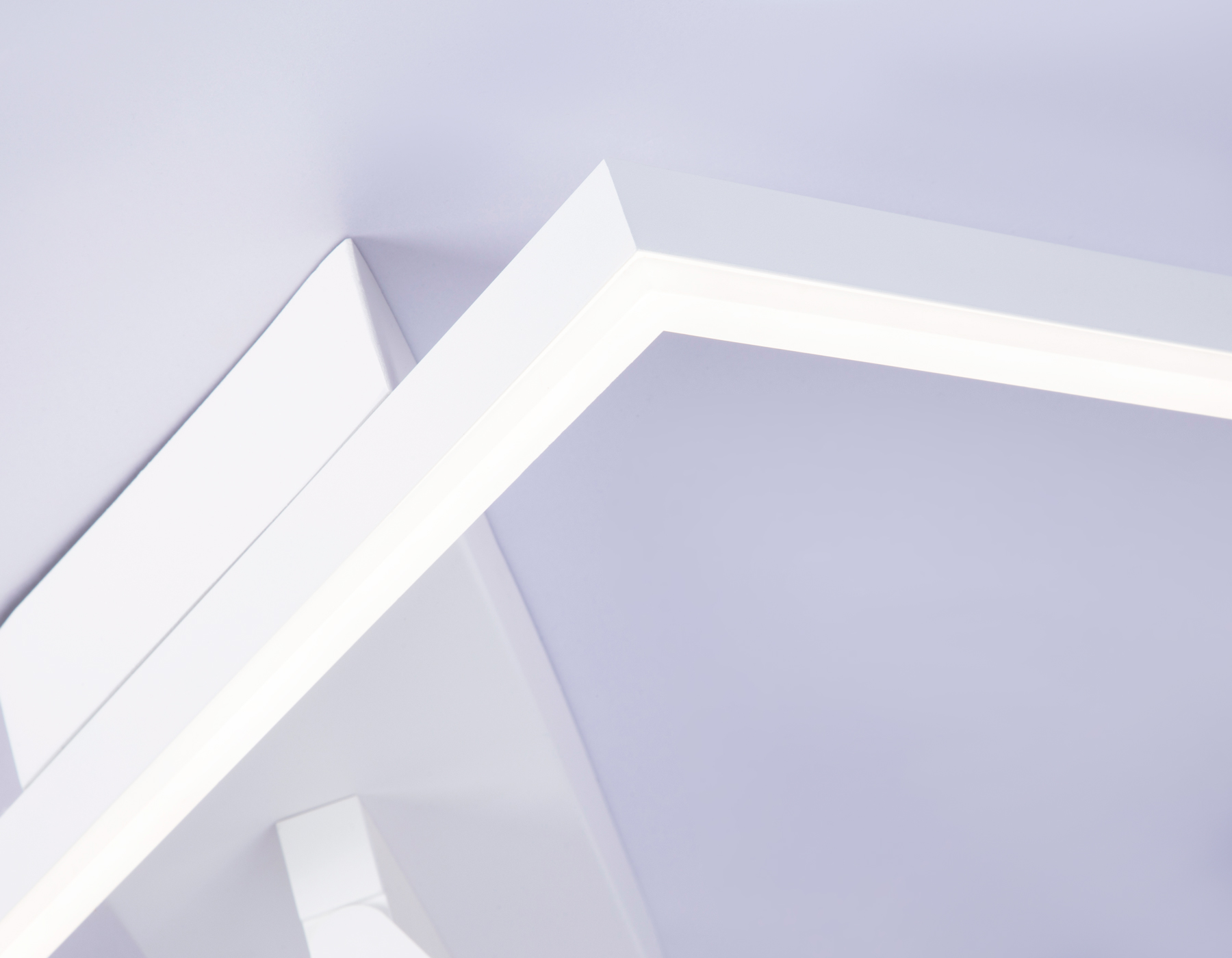 Потолочный светильник Ambrella FL51463/1+1 WH белый 70W 3000K-6400K+4200K 500*500*110 (ПДУ РАДИО 2.4G)