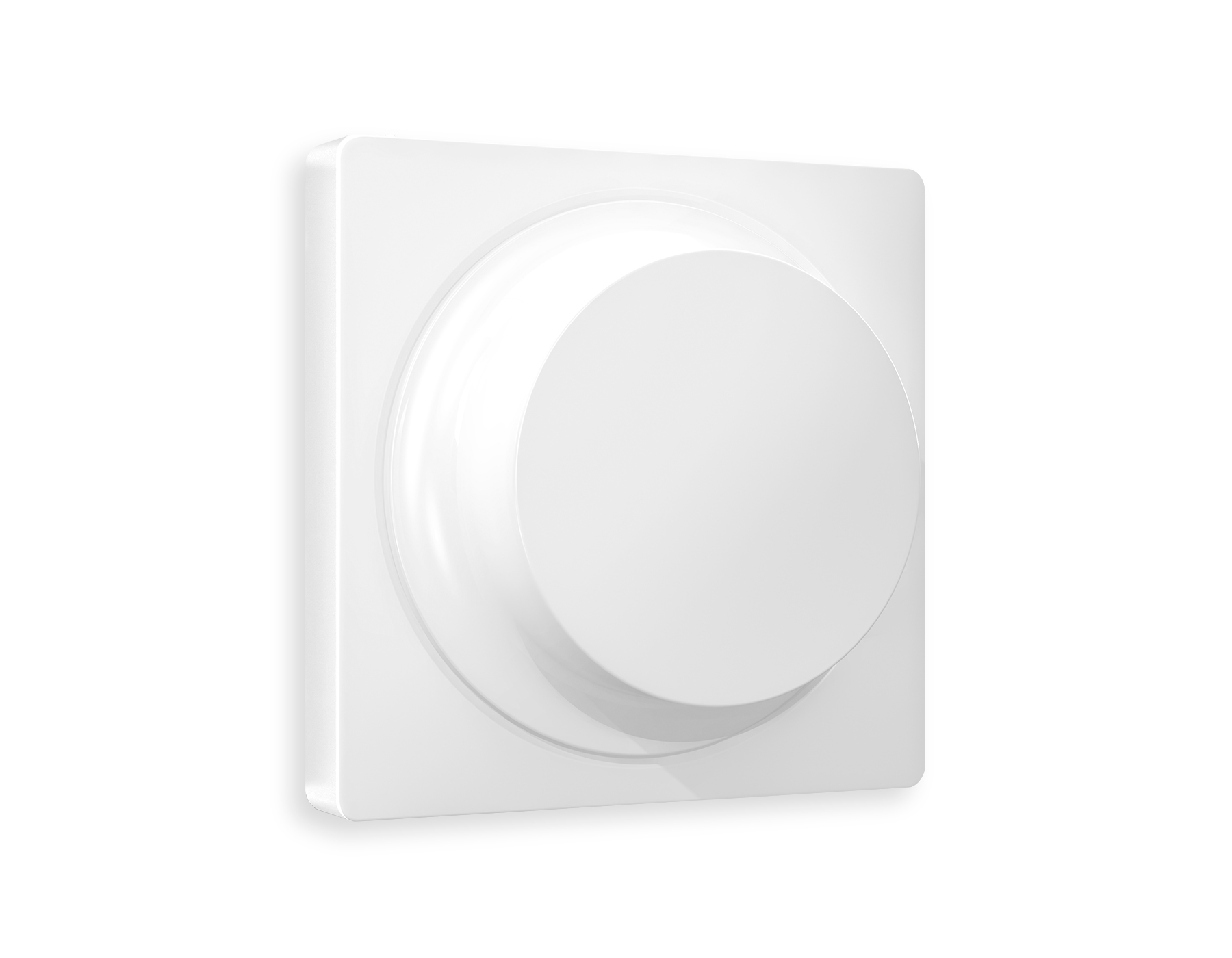 AP1055 Лицевая панель ALFA (Белый глянец) для светорегулятора универсального QUANT