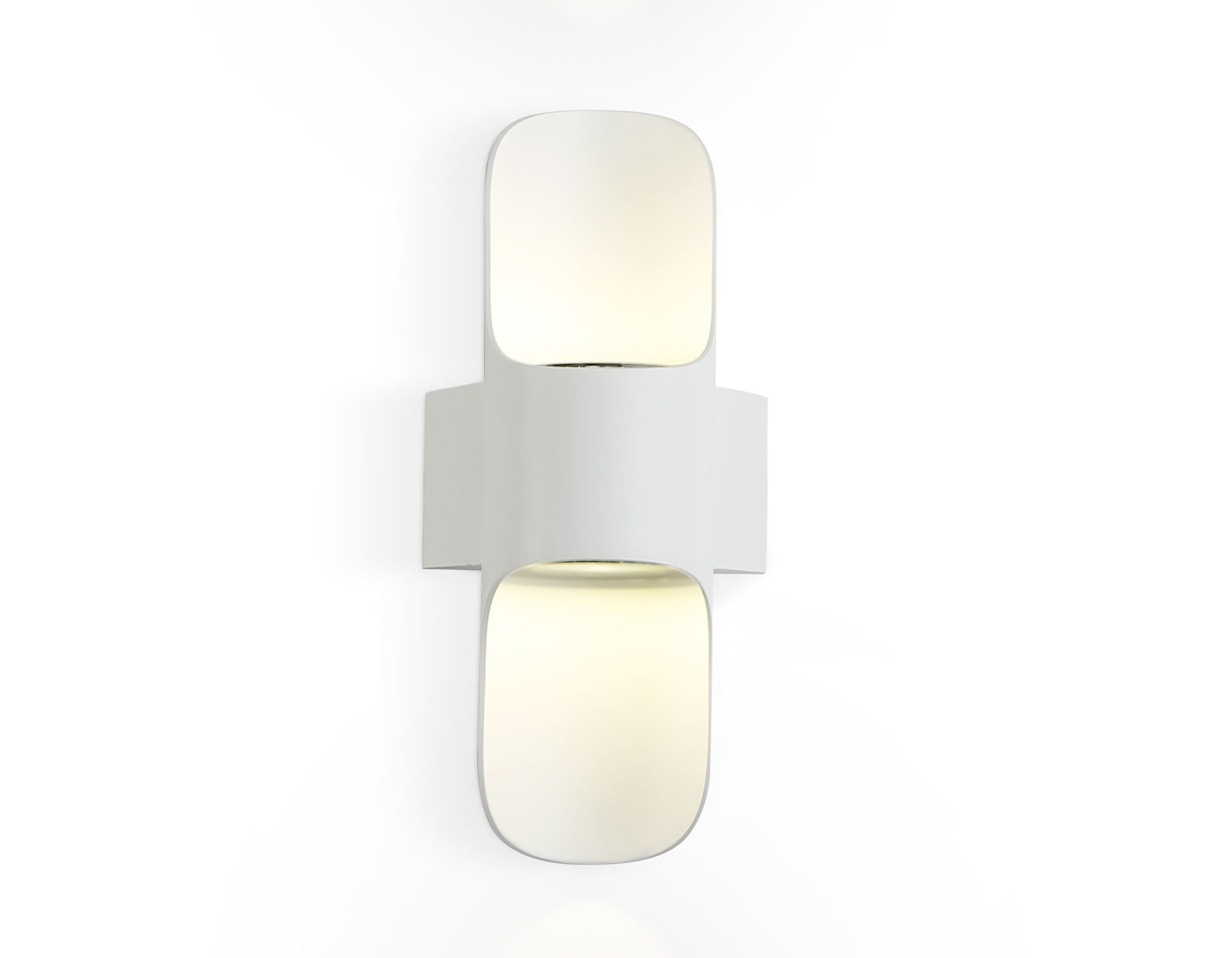 Уличный настенный LED светильник Ambrella ST4533 WH белый LED 4200K 8W IP54 220*66*100