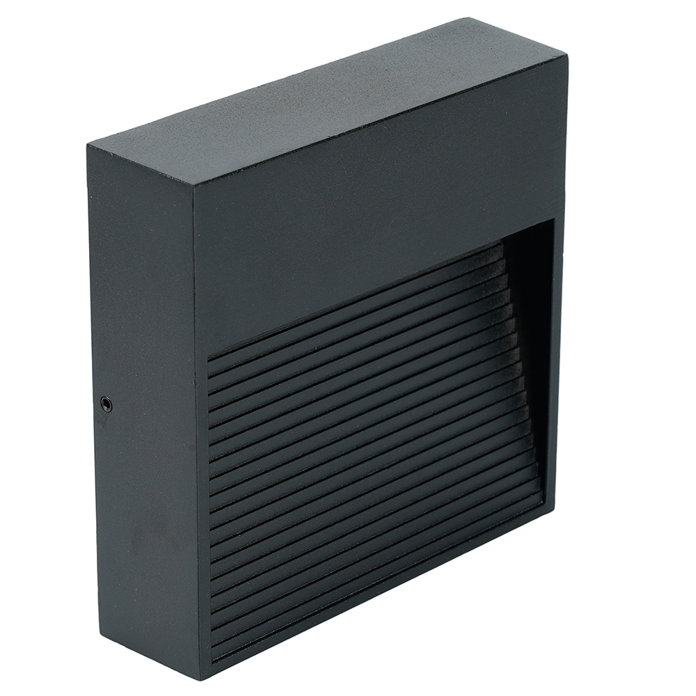 Светодиодный светильник Feron DH204-1 накладной 5W 4000K, IP65, черный