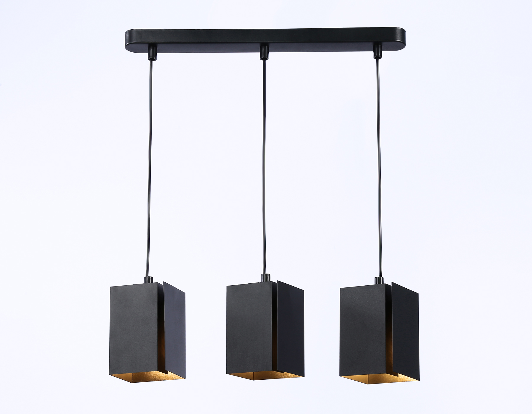 Светильник подвесной Ambrella TN5141/3 BK черный E27/3 max 40W 400*80*1150