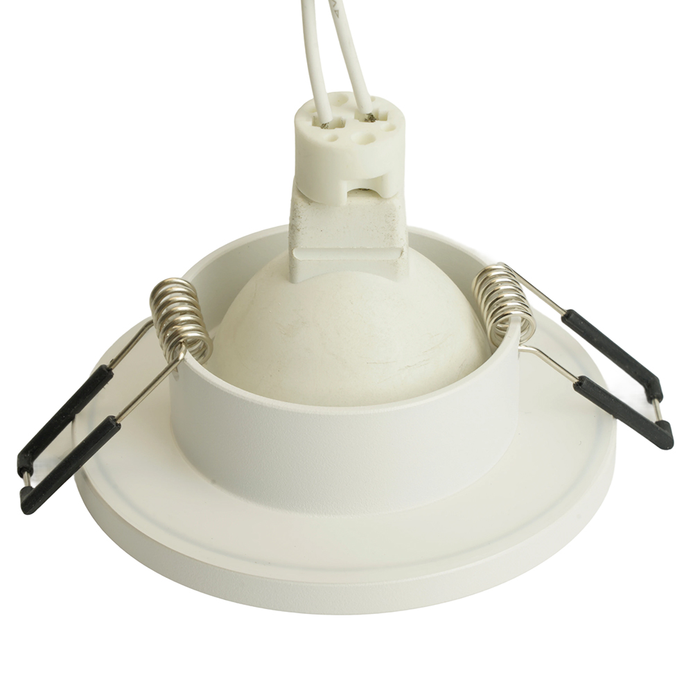 Светильник встраиваемый Feron DL3114 потолочный MR16 G5.3 белый IP44