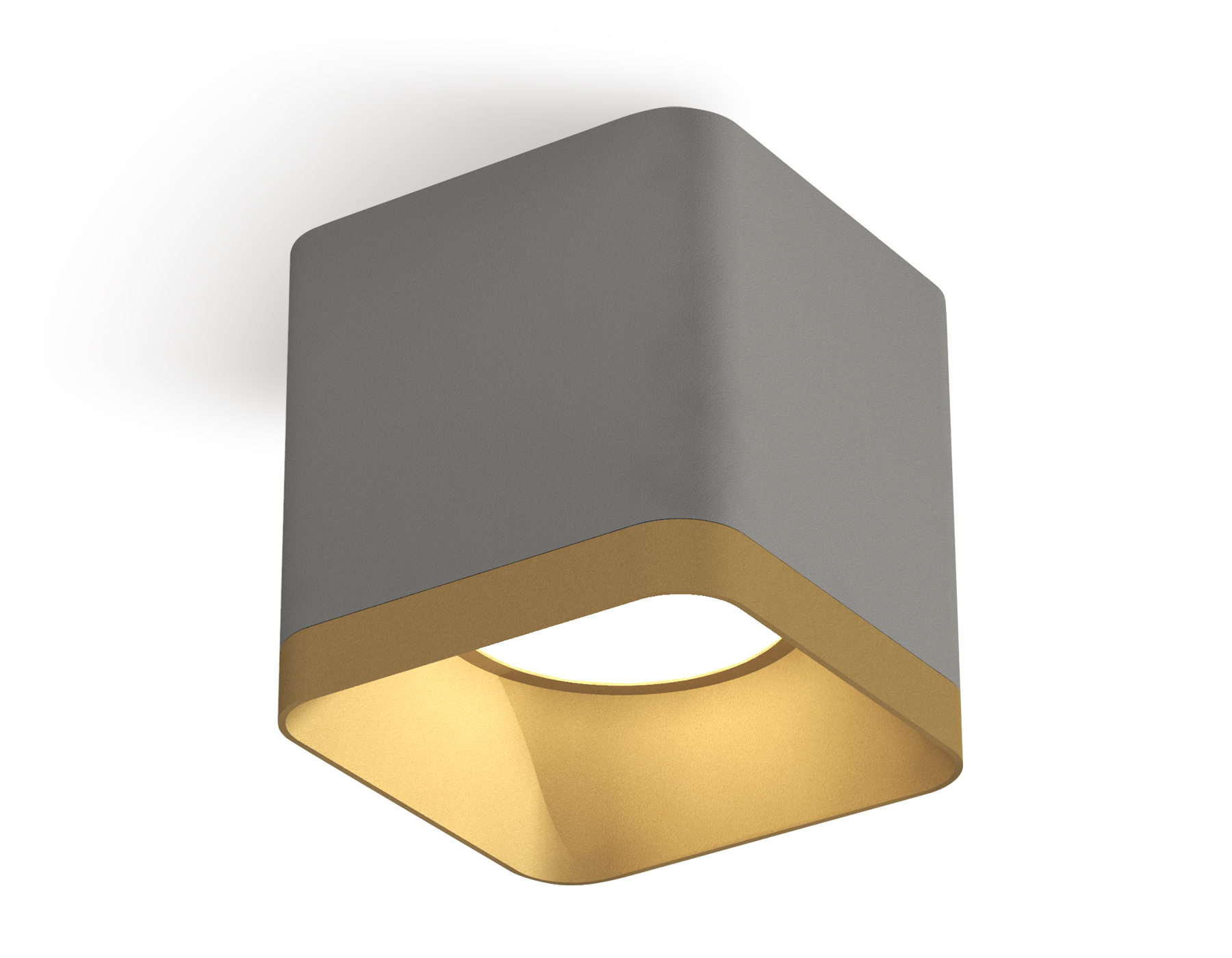 Накладной светильник XS7807004 SGR/SGD серый песок/золото песок MR16 GU5.3 (C7807, N7704)