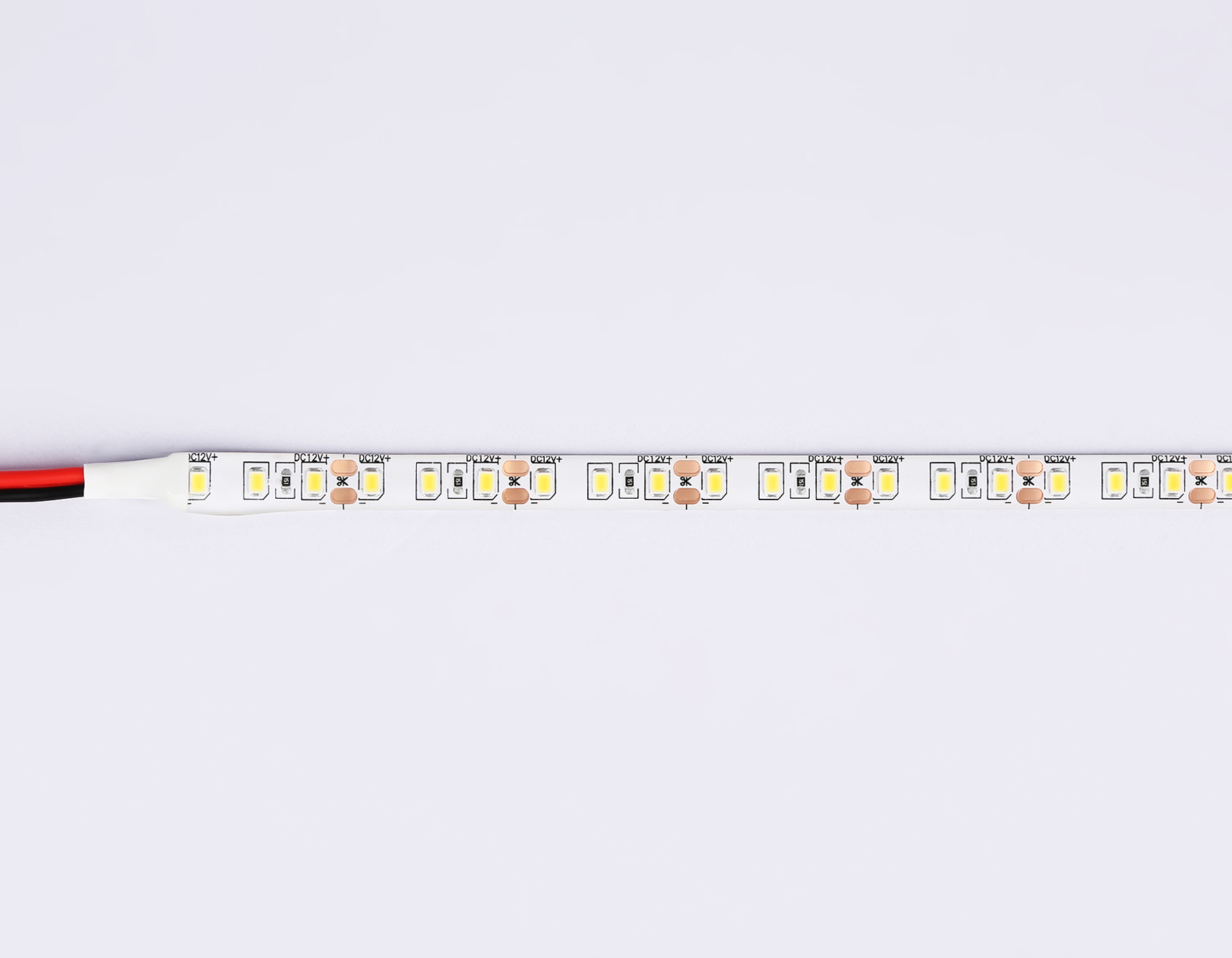 GS1202 2835 120Led/ 9.6W m/ 12V IP65 4500K/ 5000*8*2.27mm (2 конт.)