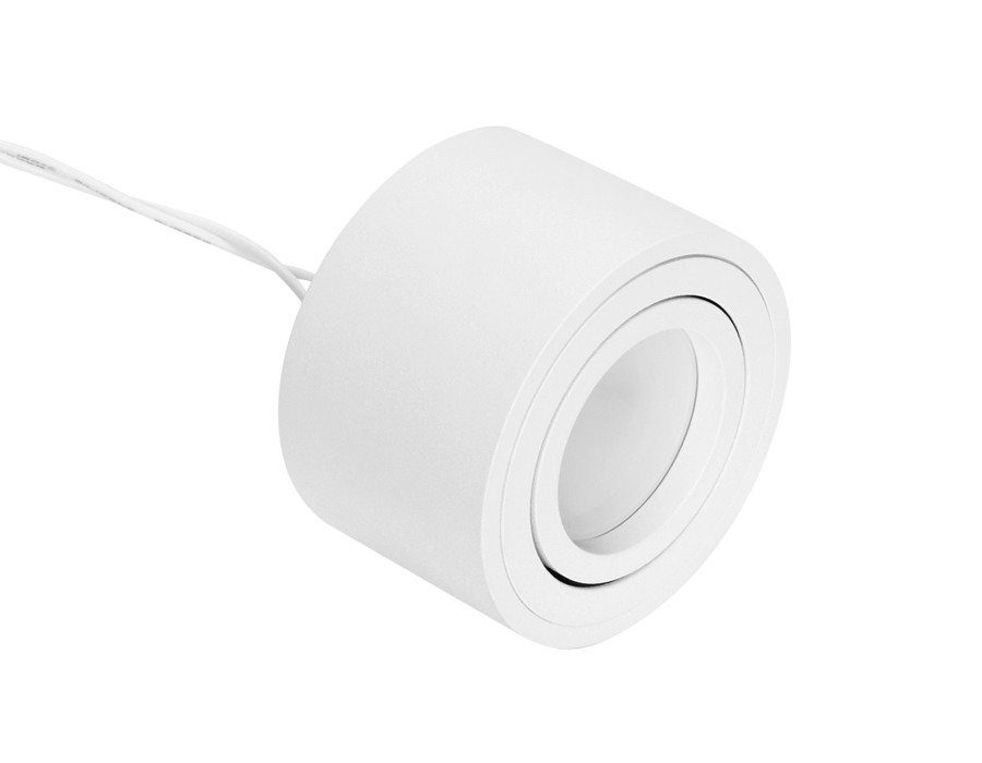 Встраиваемый точечный светильник Ambrella TN222 WH/S белый/песок GU5.3 Встраиваемый точечный светильник Ambrella TN222 WH/S белый/песок GU5.3