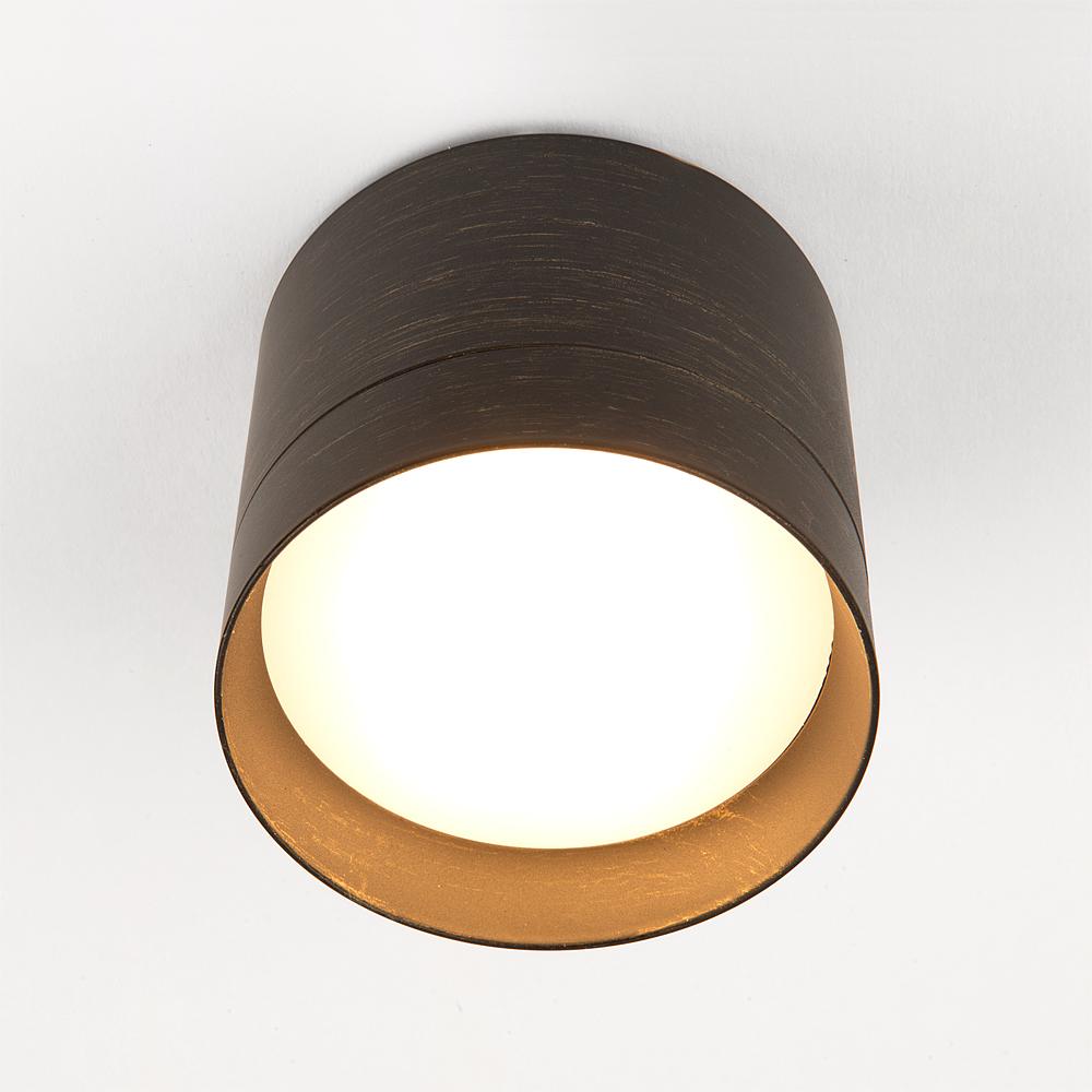 Спот General GWL-GX53-M-IP20 Башня Черное Золото