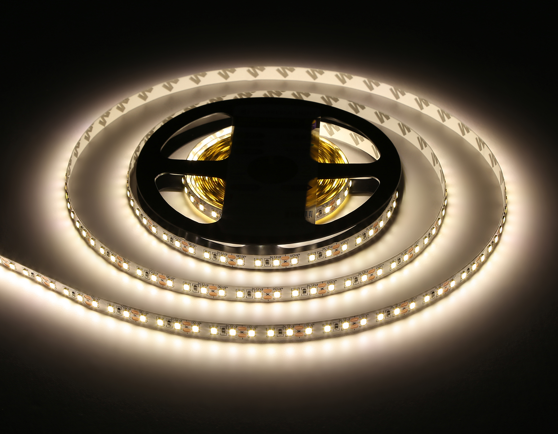 GS1102 2835 120Led/ 9.6W m/ 12V IP20 4500K/ 5000*8*1.2mm (2 конт.)