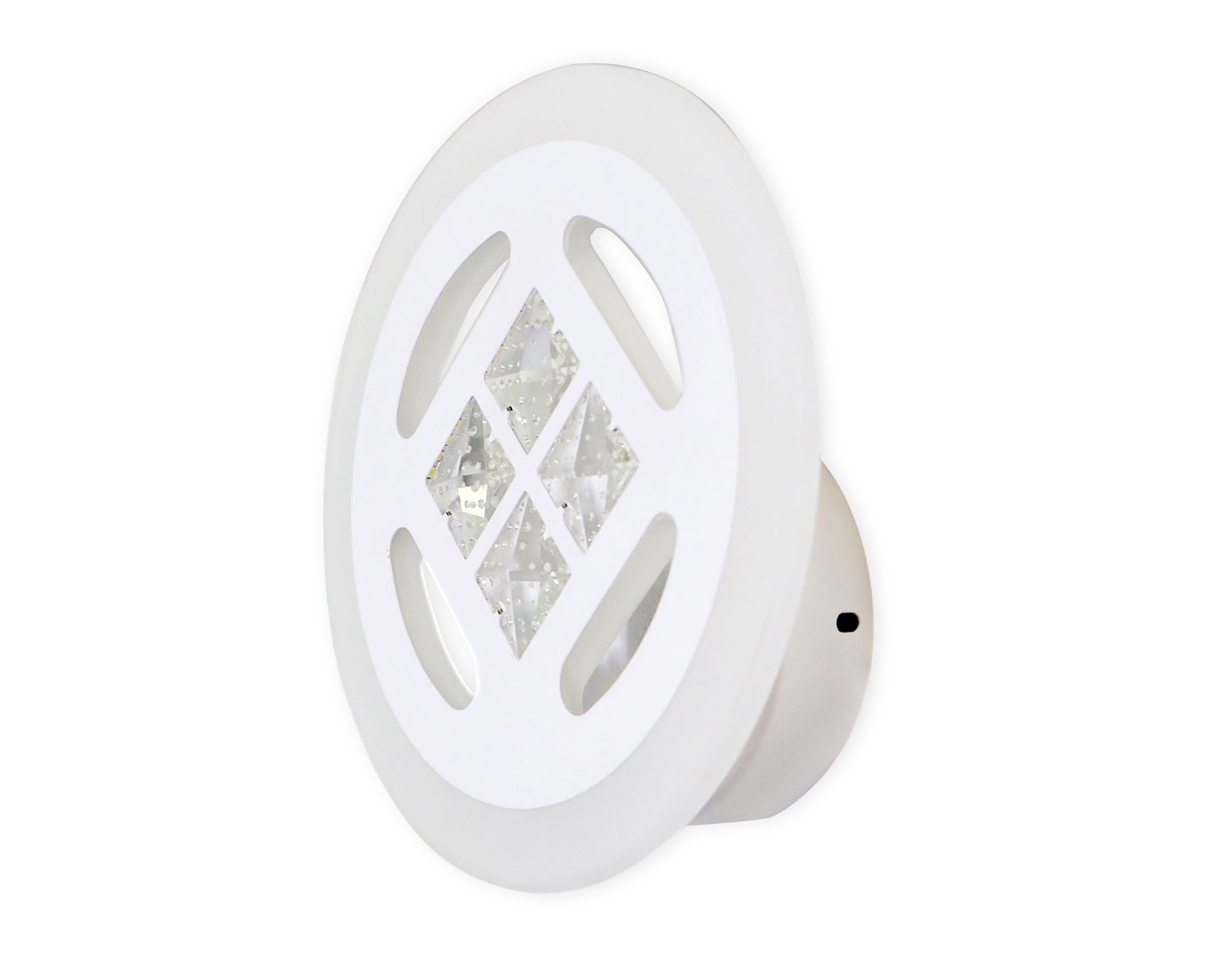 Настенный светодиодный светильник Ambrella FA2955 WH белый 4200K/3000K/6400K 20W 200*200*70