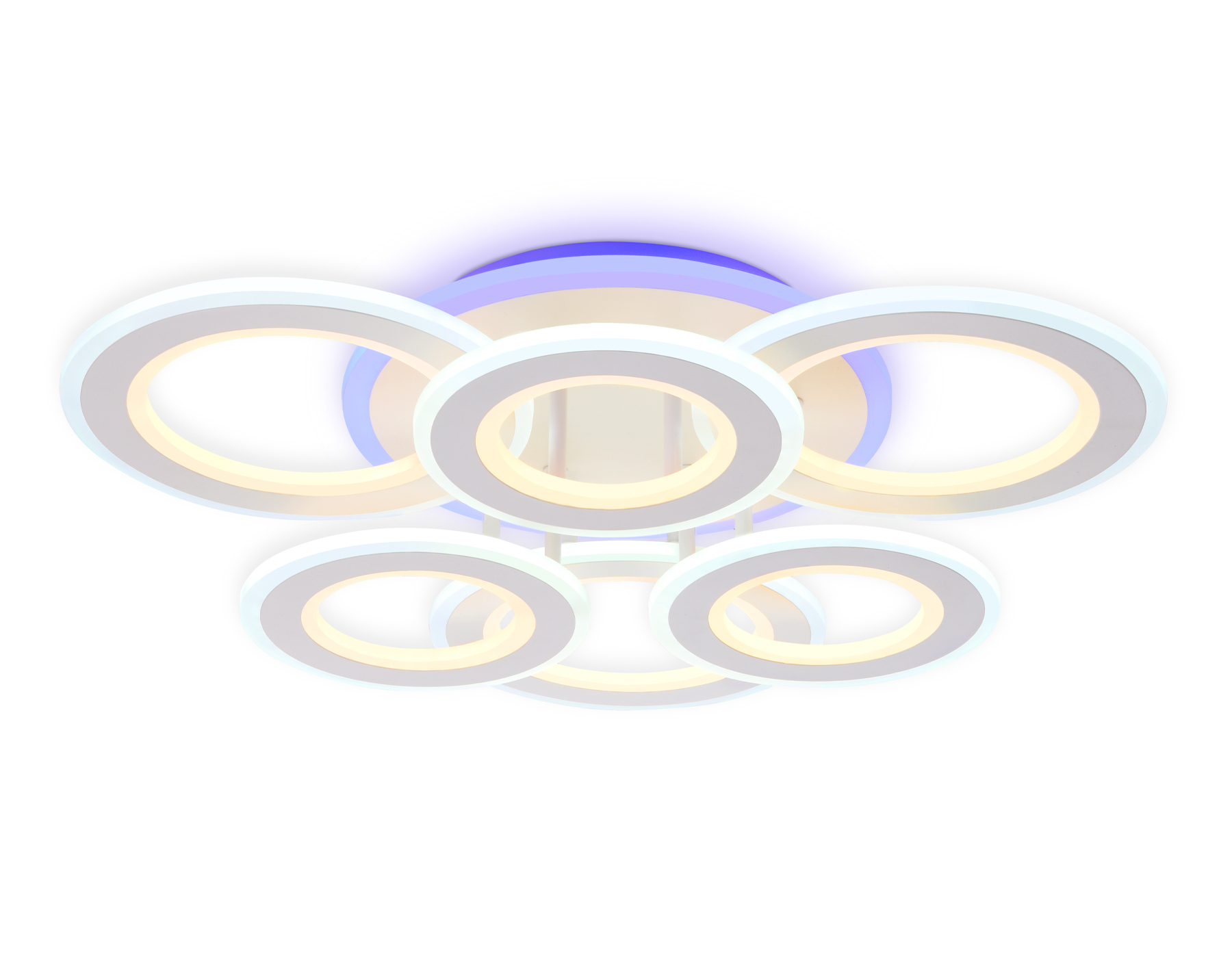 Потолочный светодиодный светильник с пультом Ambrella FA8805 WH белый 174W 550*550*130 (ПДУ РАДИО 2.4)