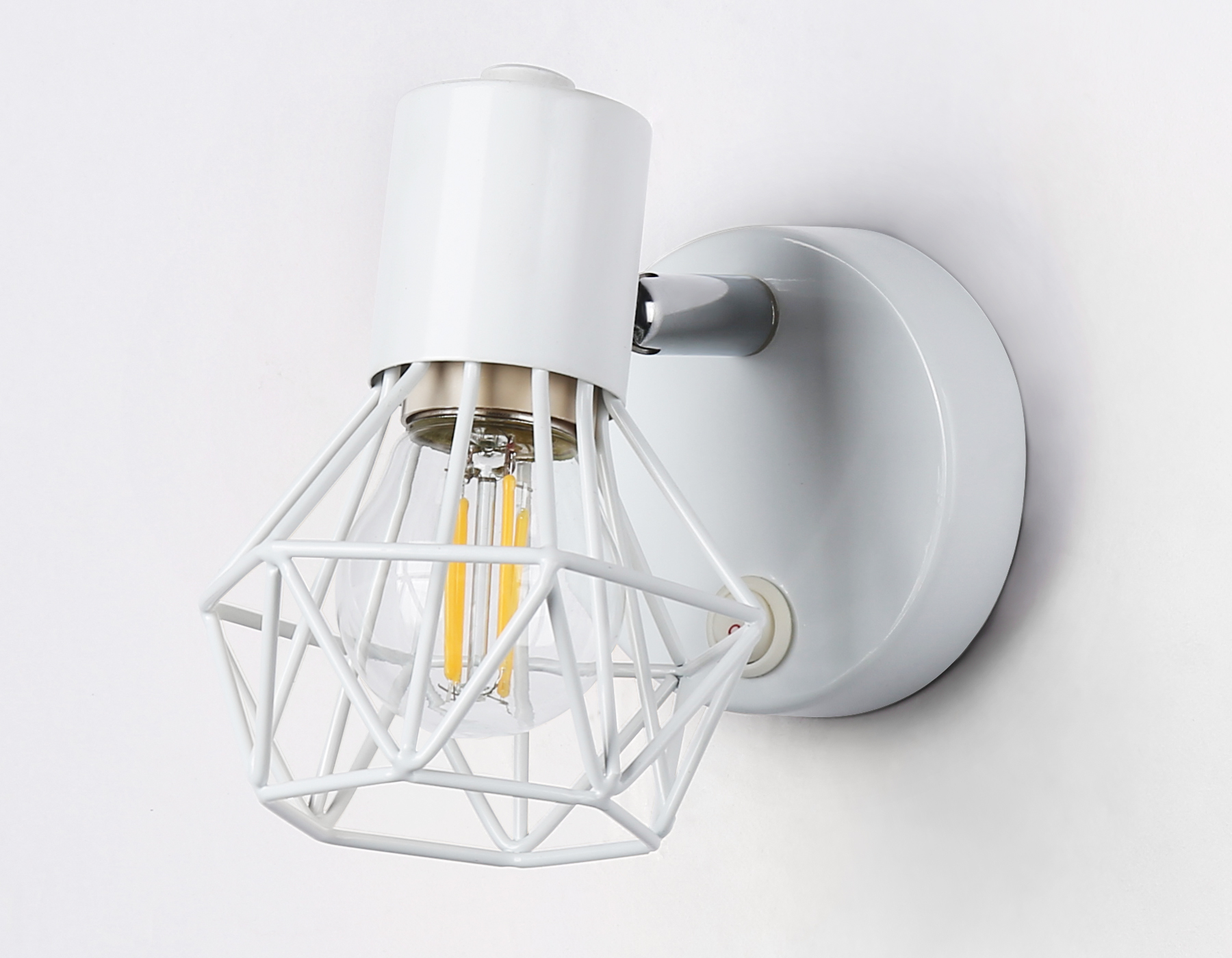 TR8626 WH/CH белый/хром E27 max 40W 115*91*150