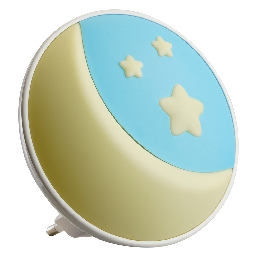 Светильник ночник Feron FN1173 0,6W 220V, желтый