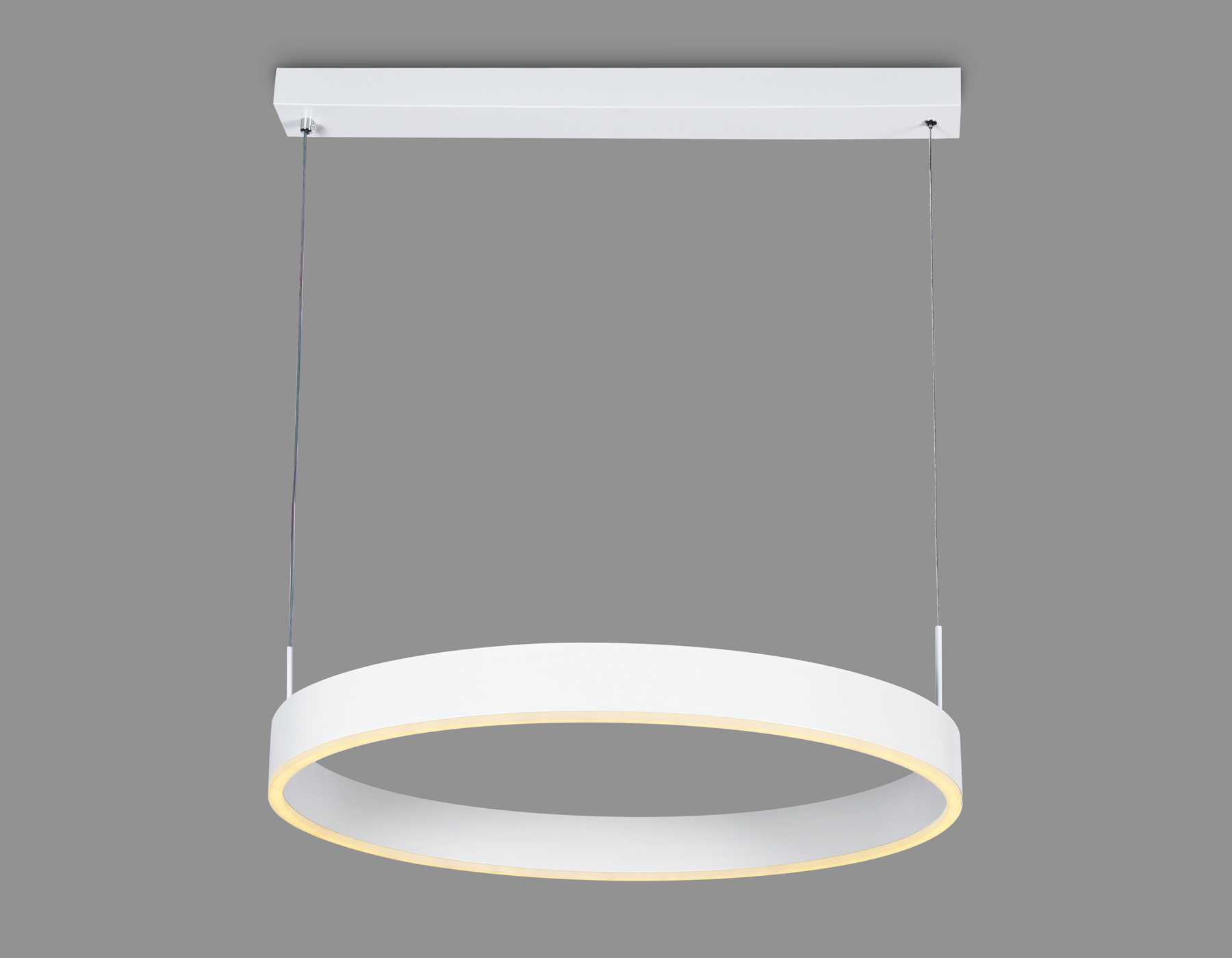 Подвесной светильник Ambrella FA6605 WH белый 51W D600*700 (ПДУ РАДИО 2.4G)