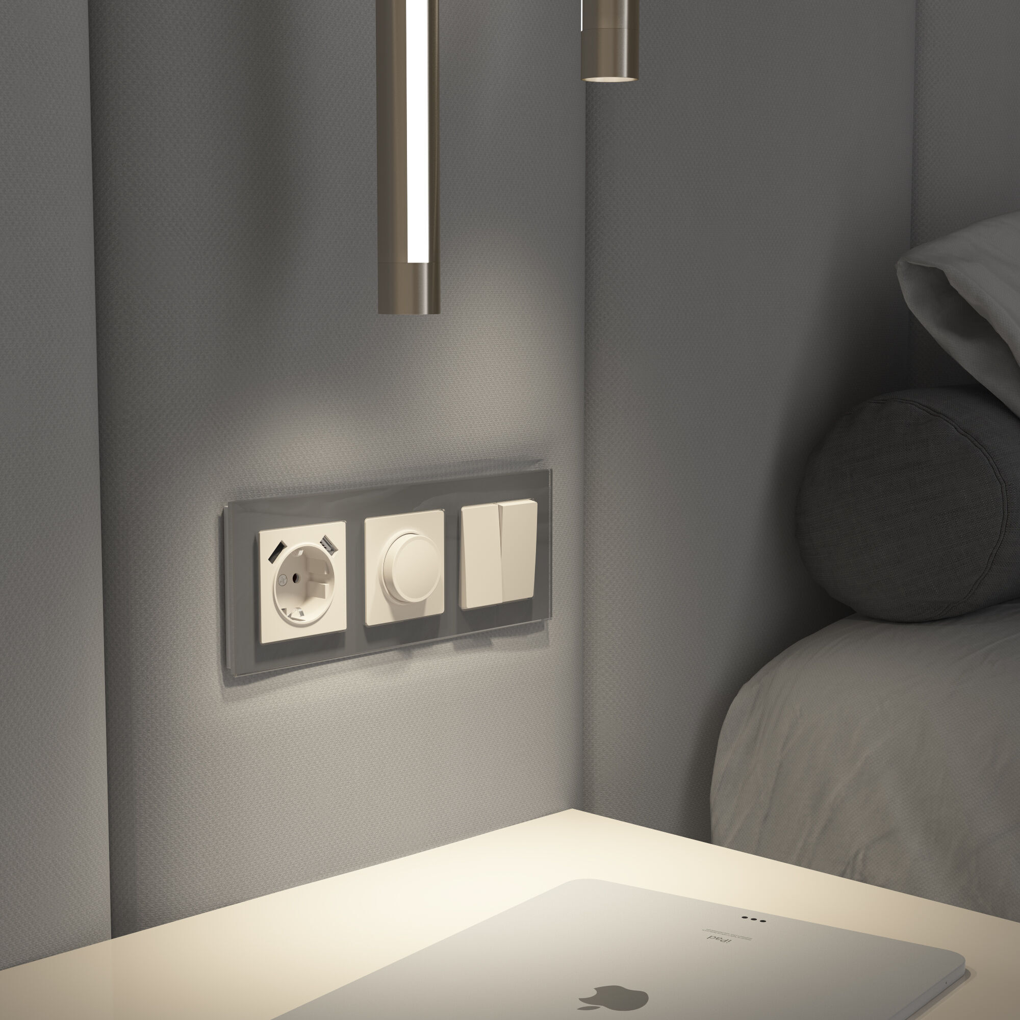 Диммер Werkel (айвори матовый) W1142062