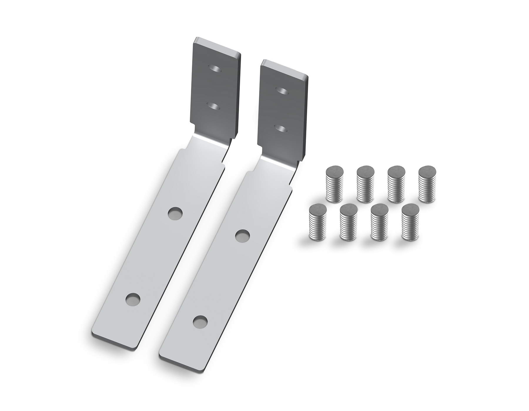 GL7209 соединитель угловой вертикальный для профиля в натяжной потолок 50*50*10 (2шт.)