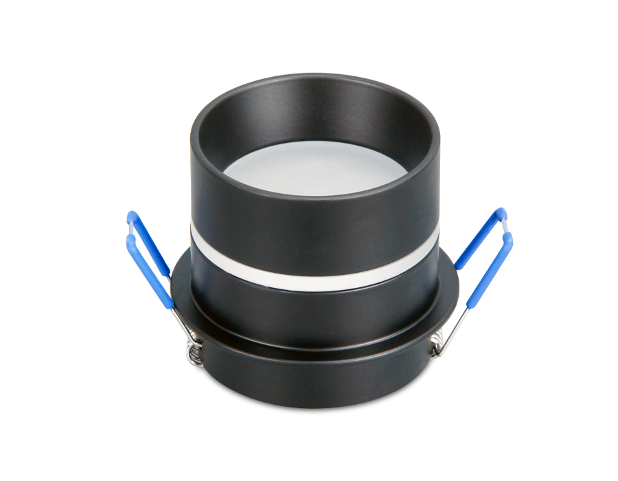 Встраиваемый светильник Ambrella Techno TN196 BK/S черный/песок