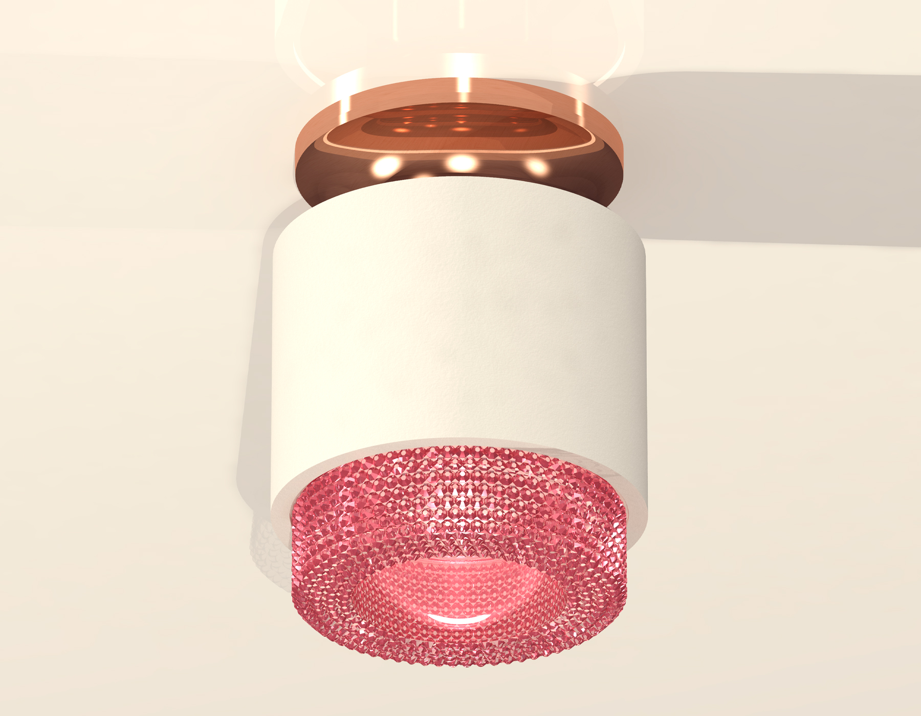 Накладной светильник XS7510142 SWH/PI белый песок/розовый MR16 GU5.3 (N7930, C7510, N7193)