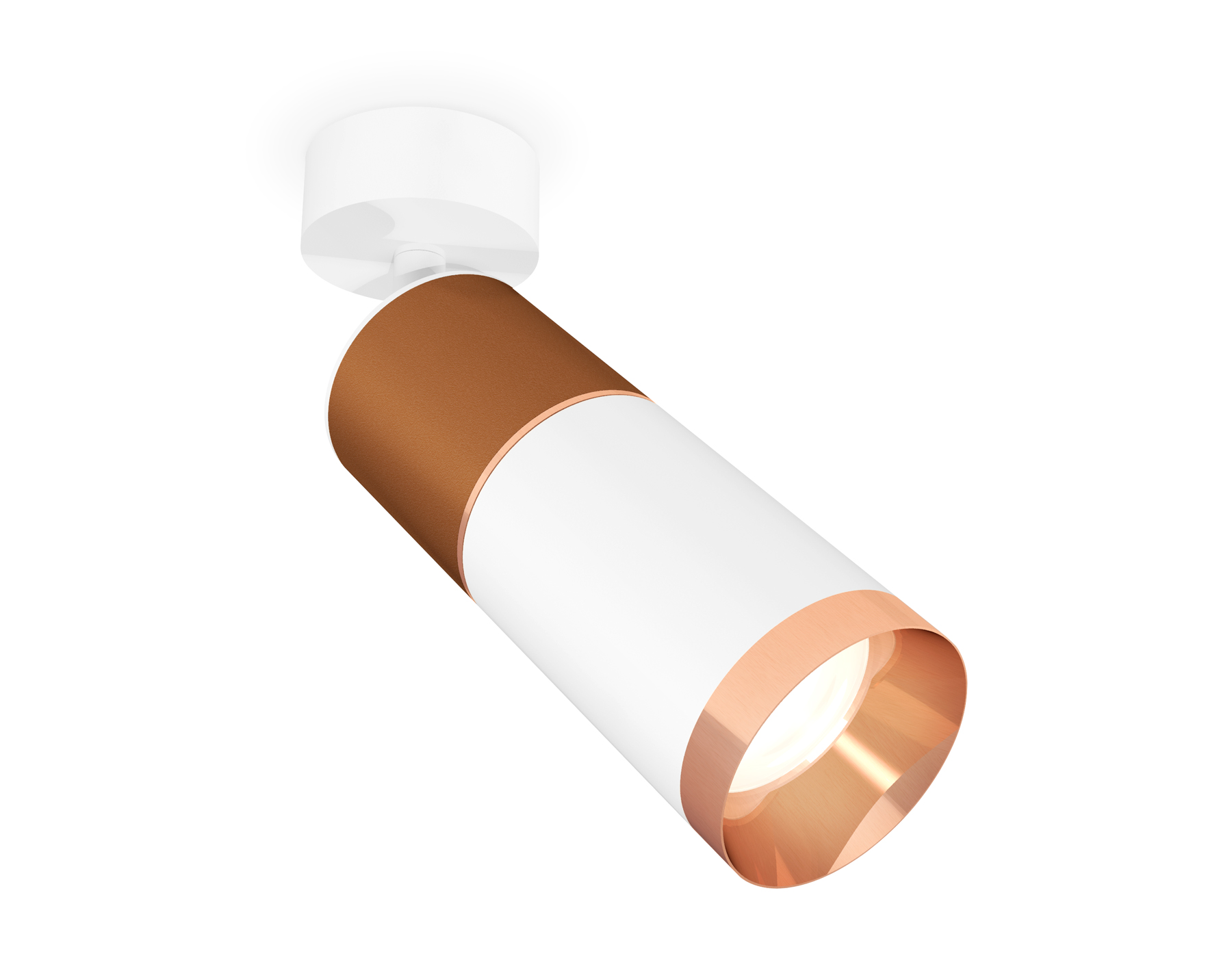 Спот поворотный XM6312015 SWH/SCF/PPG белый песок/кофе песок/золото розовое полированное MR16 GU5.3