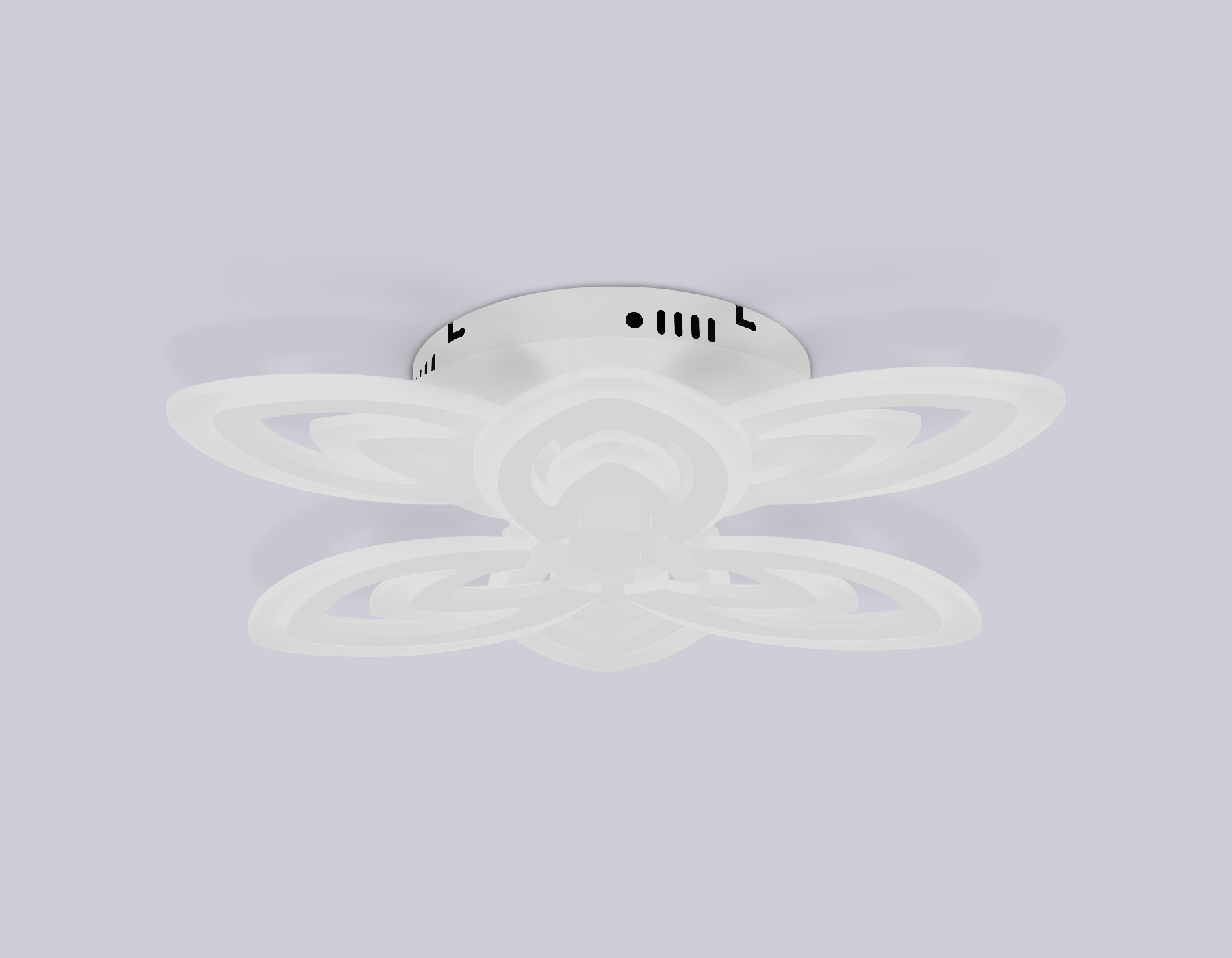 FA4546/3+3 WH белый 3000K-6400K 76W D490*110 (ПДУ ИК)