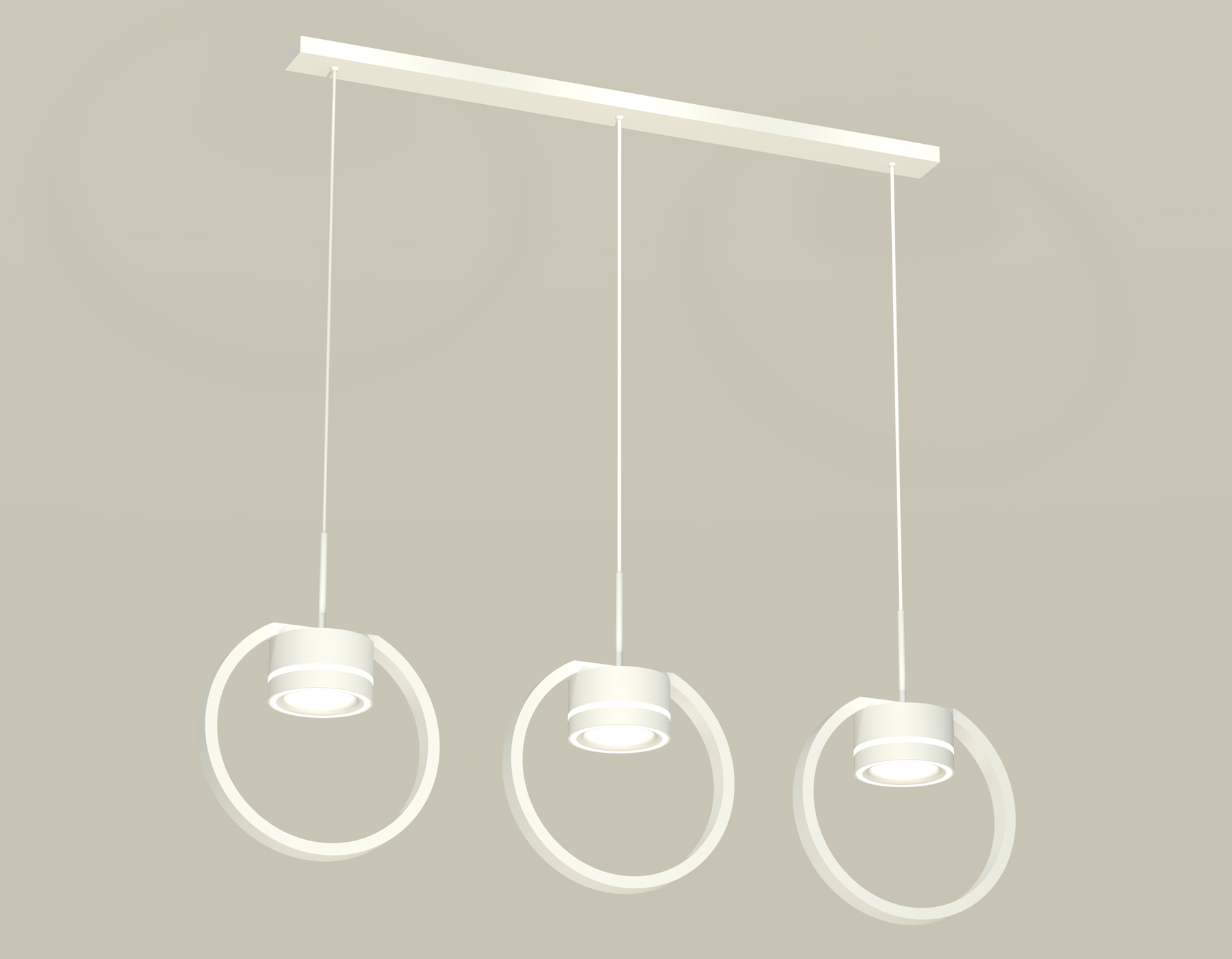 Подвесной светильтник Ambrella XB9106151/3 SWH/FR белый песок/белый матовый GX53 (C9106, N8433) Подвесной светильтник Ambrella XB9106151/3 SWH/FR белый песок/белый матовый GX53 (C9106, N8433)