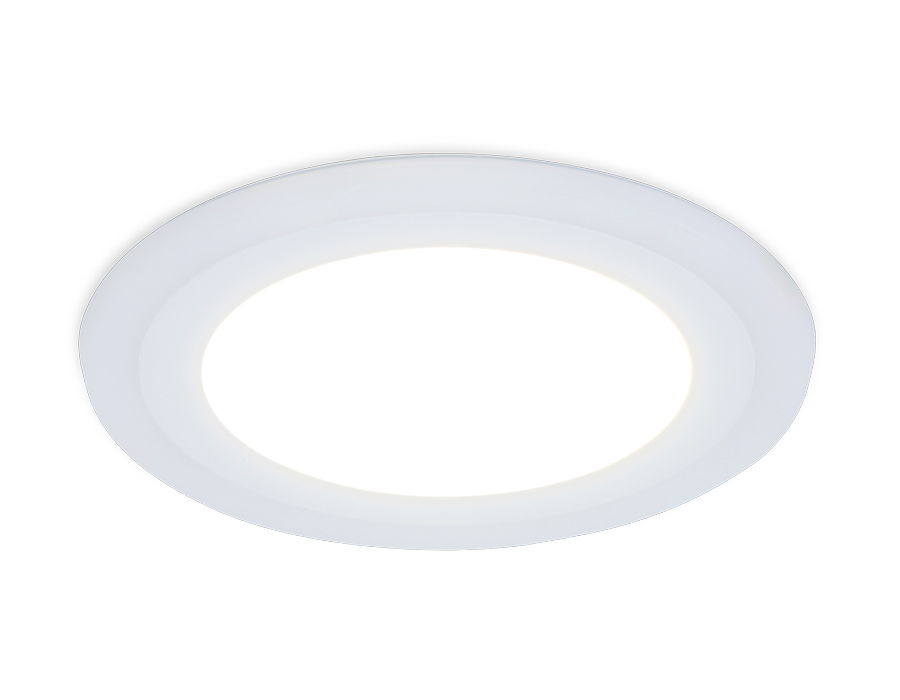 Встраиваемый cветодиодный светильник с подсветкой Ambrella DCR363 6W+3W 4200K/6400K 85-265V D145*28 Встраиваемый cветодиодный светильник с подсветкой Ambrella DCR363 6W+3W 4200K/6400K 85-265V D145*28