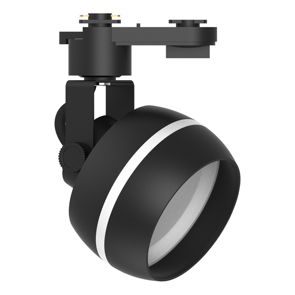 Светильник Feron AL165 трековый однофазный на шинопровод под лампу GX53, черный Светильник Feron AL165 трековый однофазный на шинопровод под лампу GX53, черный