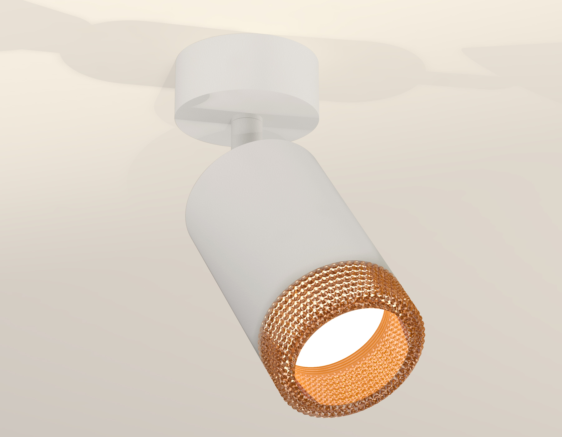 Накладной поворотный светильник XM6312005 SWH/CF белый песок/кофе MR16 GU5.3 (A2202, C6312, N6154)