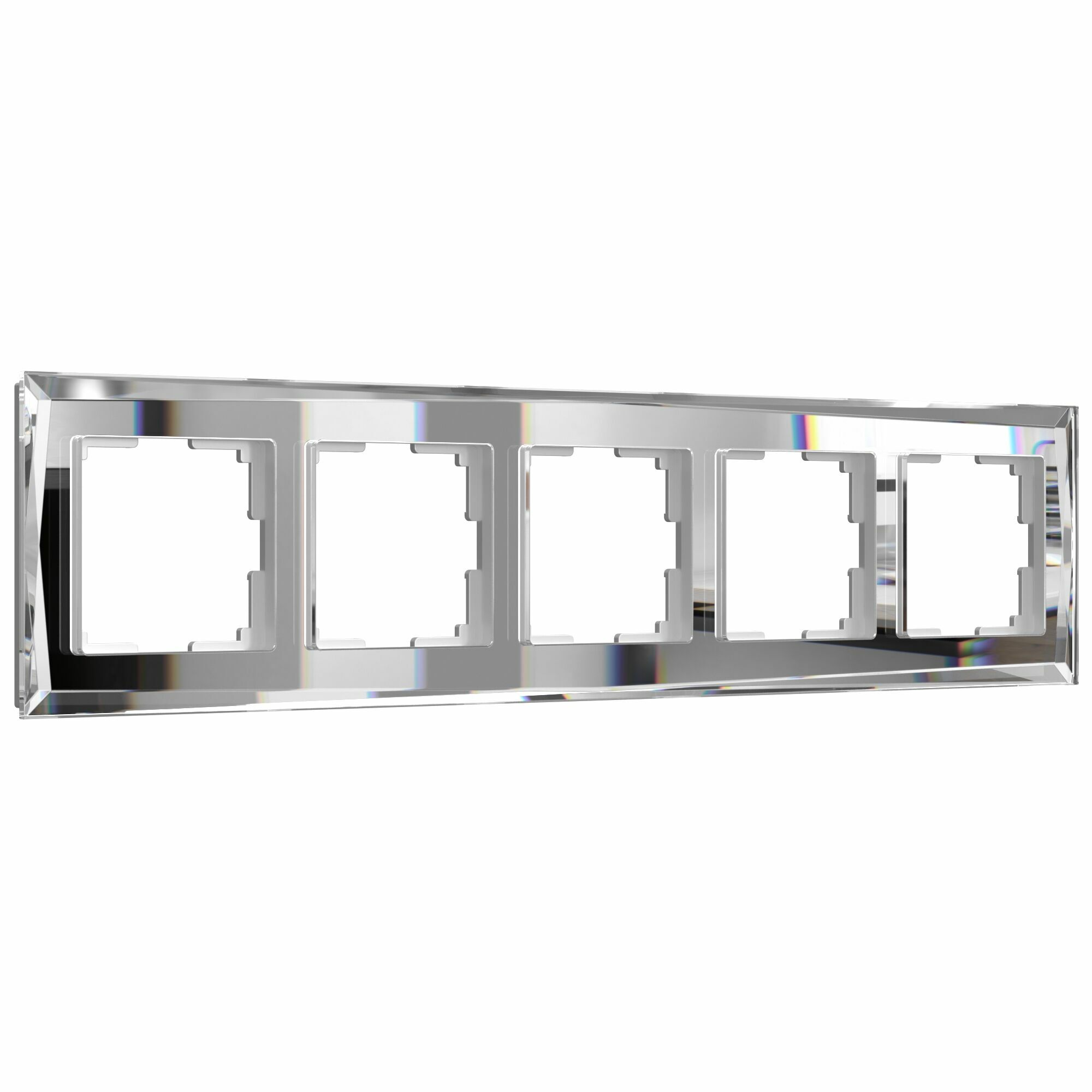 Рамка WERKEL Diamant на 5 постов (зеркальный) WL08-Frame-05 / W0051220 / a045799