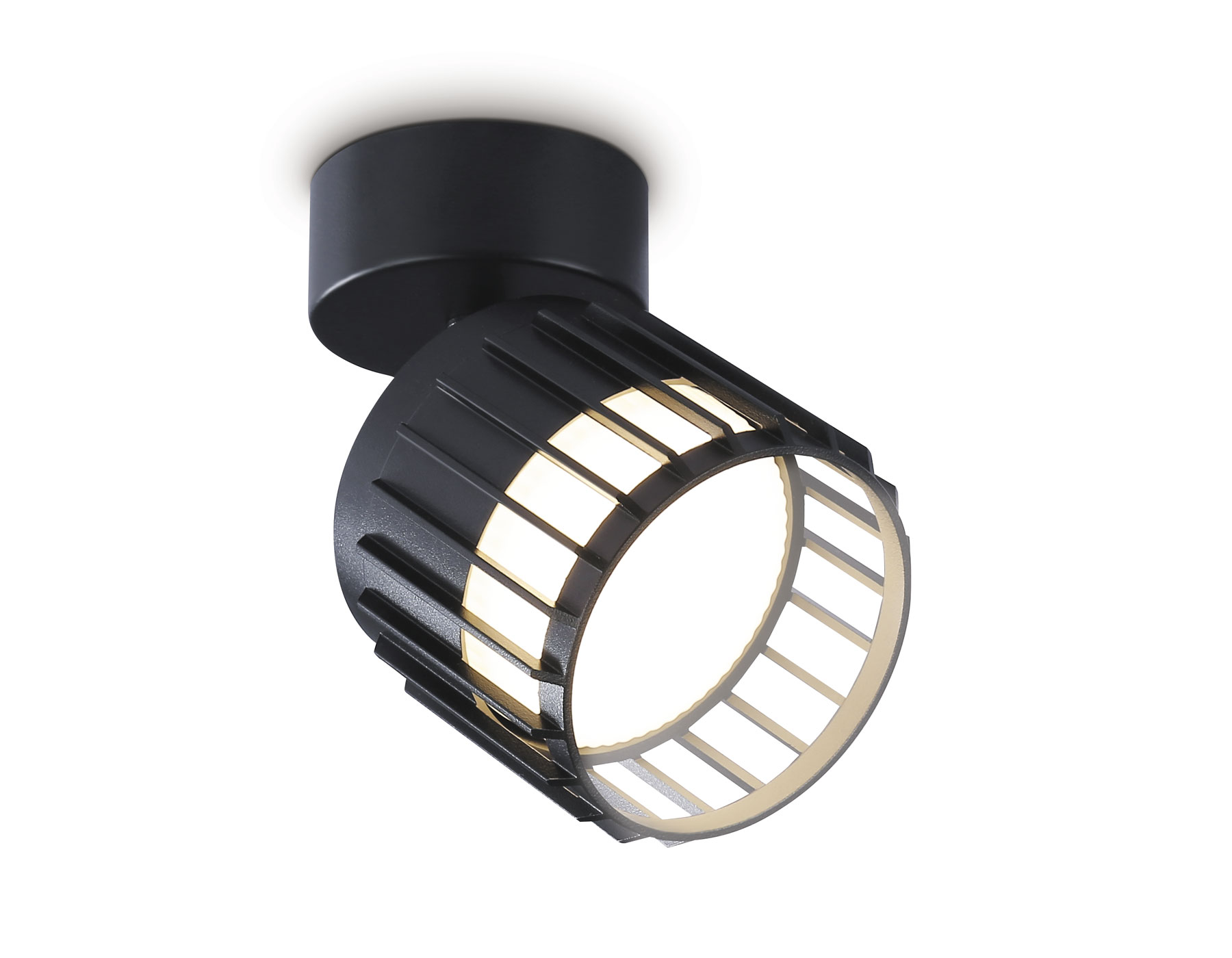 Накладной поворотный спот Ambrella TN71159 BK черный GX53 D100*125