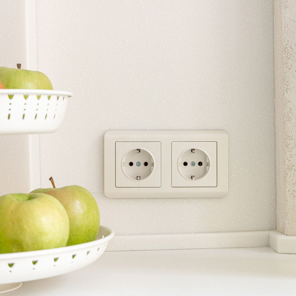 Рамка WERKEL Stream на 2 поста (перламутровый) WL12-Frame-01 / W0022113 / a040876