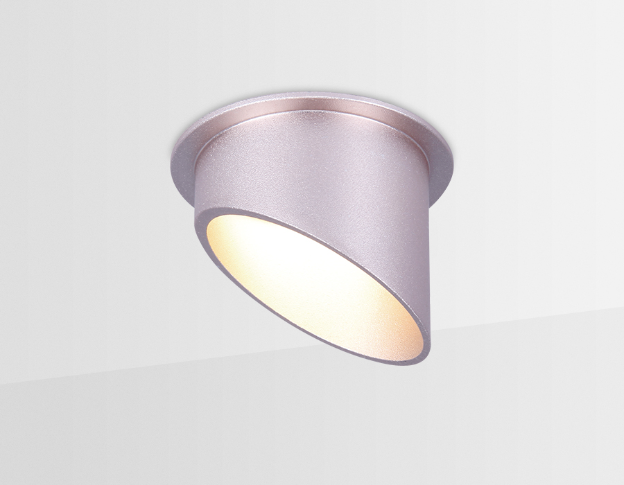 Встраиваемый светильник Ambrella Techno TN206 PI/S розовый/песок