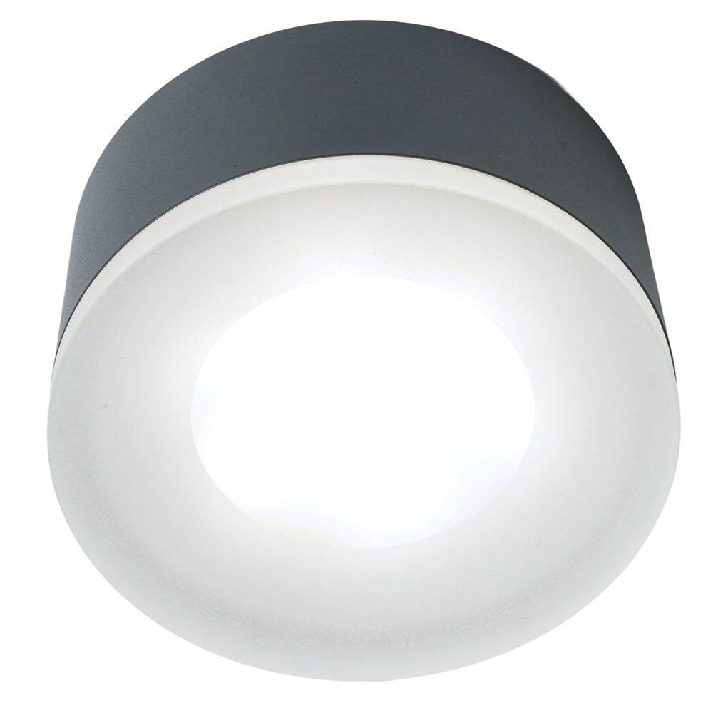 Светильник потолочный Feron HL456 12W, 230V, GX53, черный