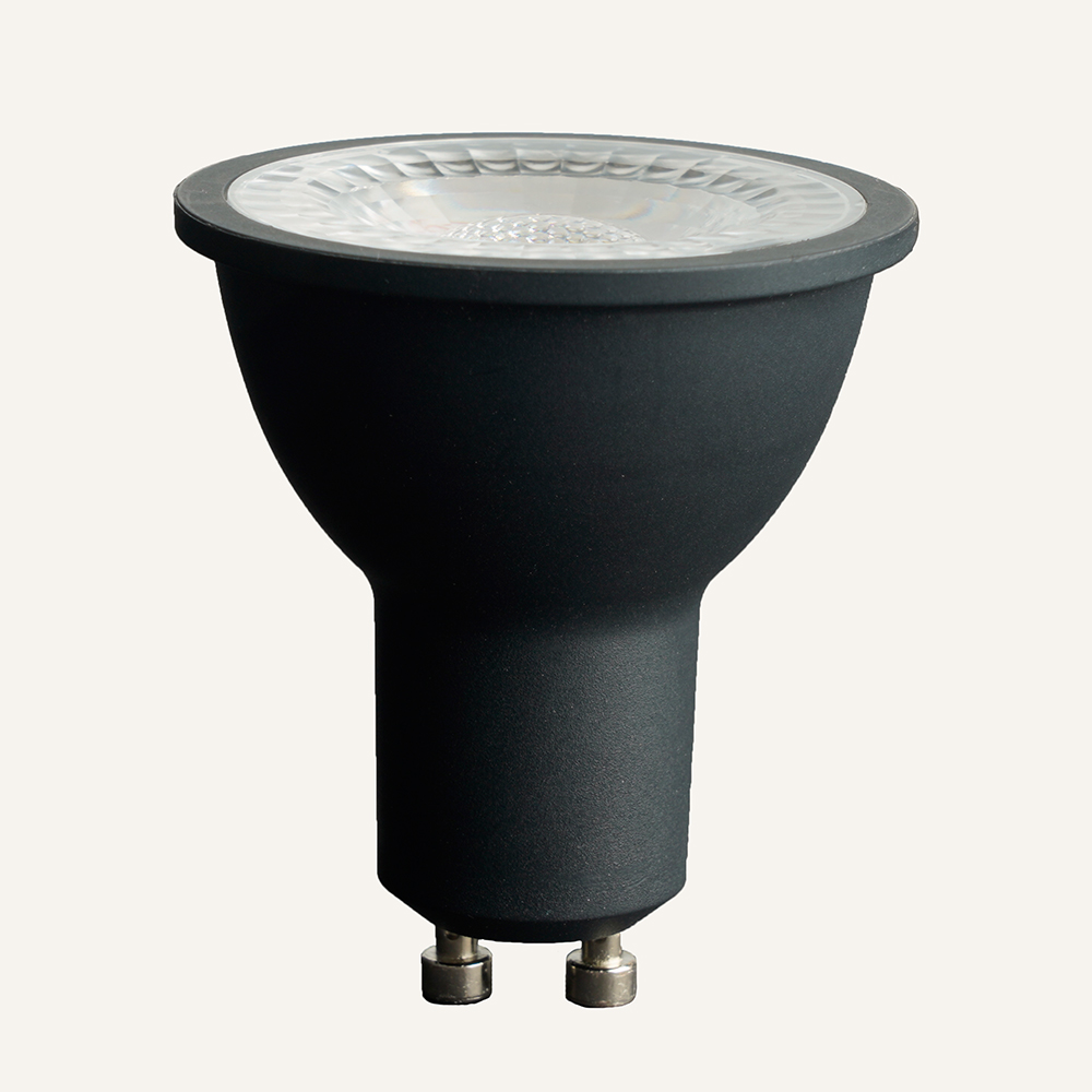 Лампа светодиодная Feron.PRO LB-1608 GU10 8W 175-265V 2700K в черном корпусе Лампа светодиодная Feron.PRO LB-1608 GU10 8W 175-265V 2700K в черном корпусе