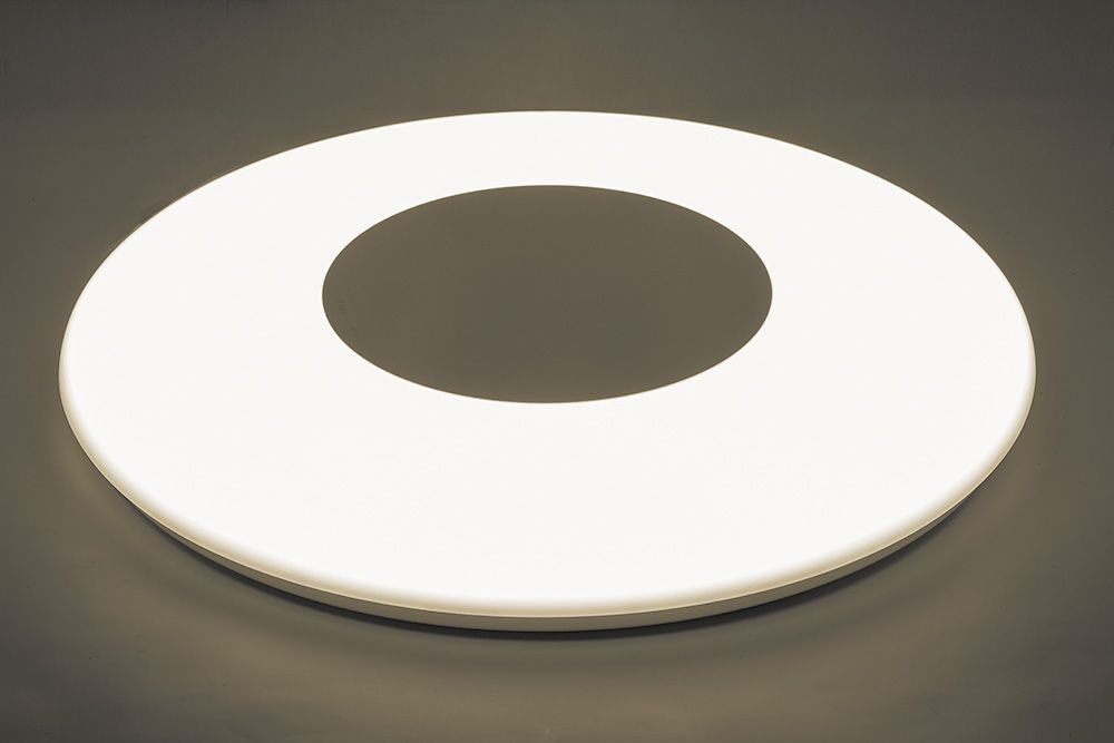 Светодиодный управляемый светильник накладной Feron AL699 тарелка 26W 3000К-6500K белый