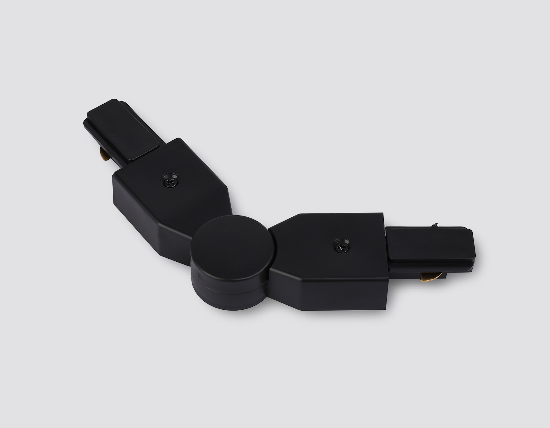 GL7180 BK черный коннектор поворотный шарнирный для однофазного шинопровода Standard 220V 285*35*20