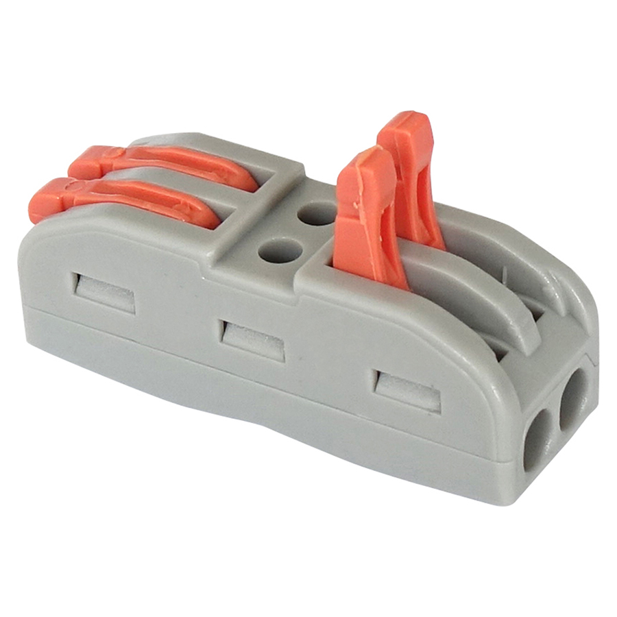 Клемма универсальная GENERAL GTER5-02 монтажная 2-проводная двусторонняя 800484