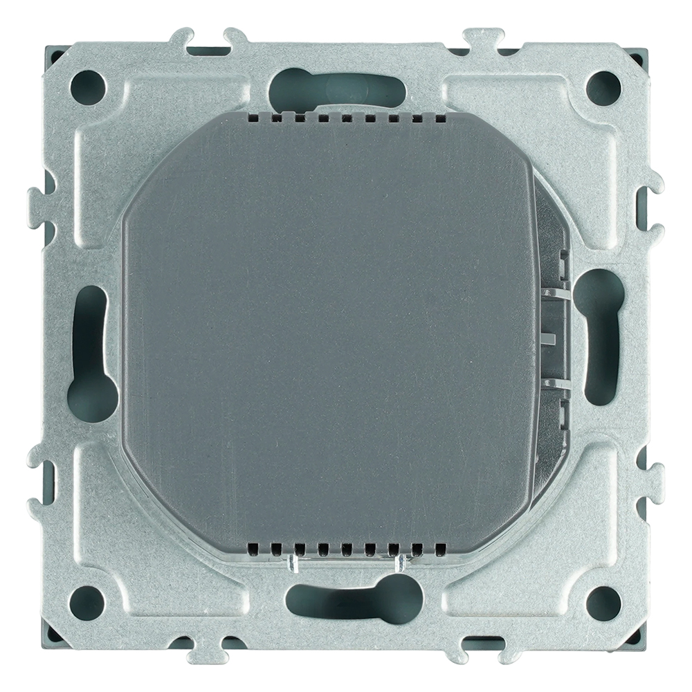 Розетка 1-местная з/ш с/з 16А + USB + Type C (механизм), Stekker, 250В, 20W, серия Эмили, платиново-серый, soft-touch, RST16-5119-10